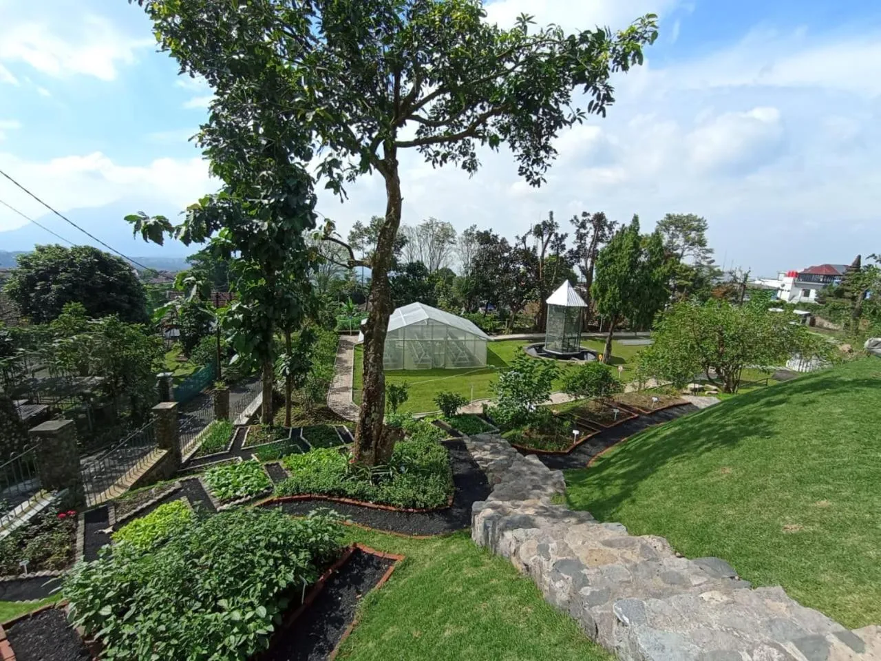 Children play ground in Surya Hotel & Cottages Prigen