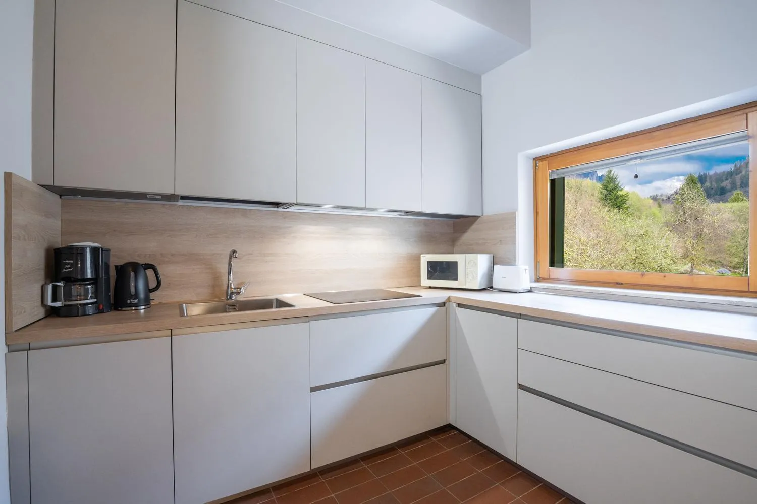 Kitchen or kitchenette in Al Trovante - Gardaslowemotion