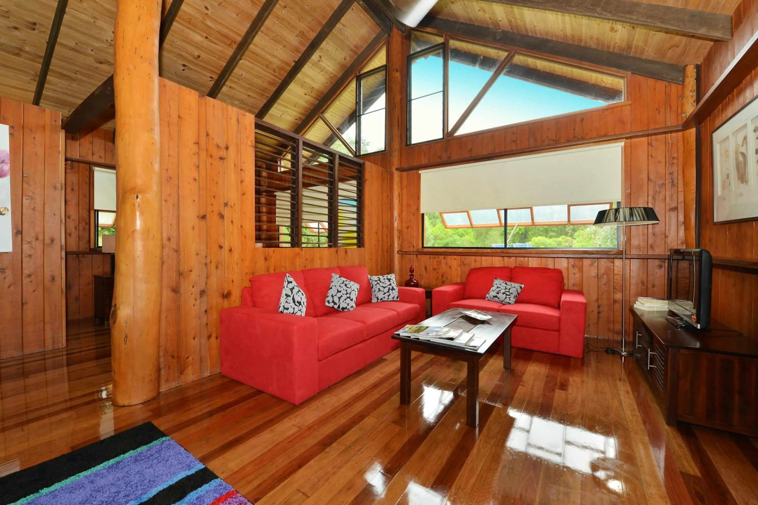 Living room in Tea Tree Cottage