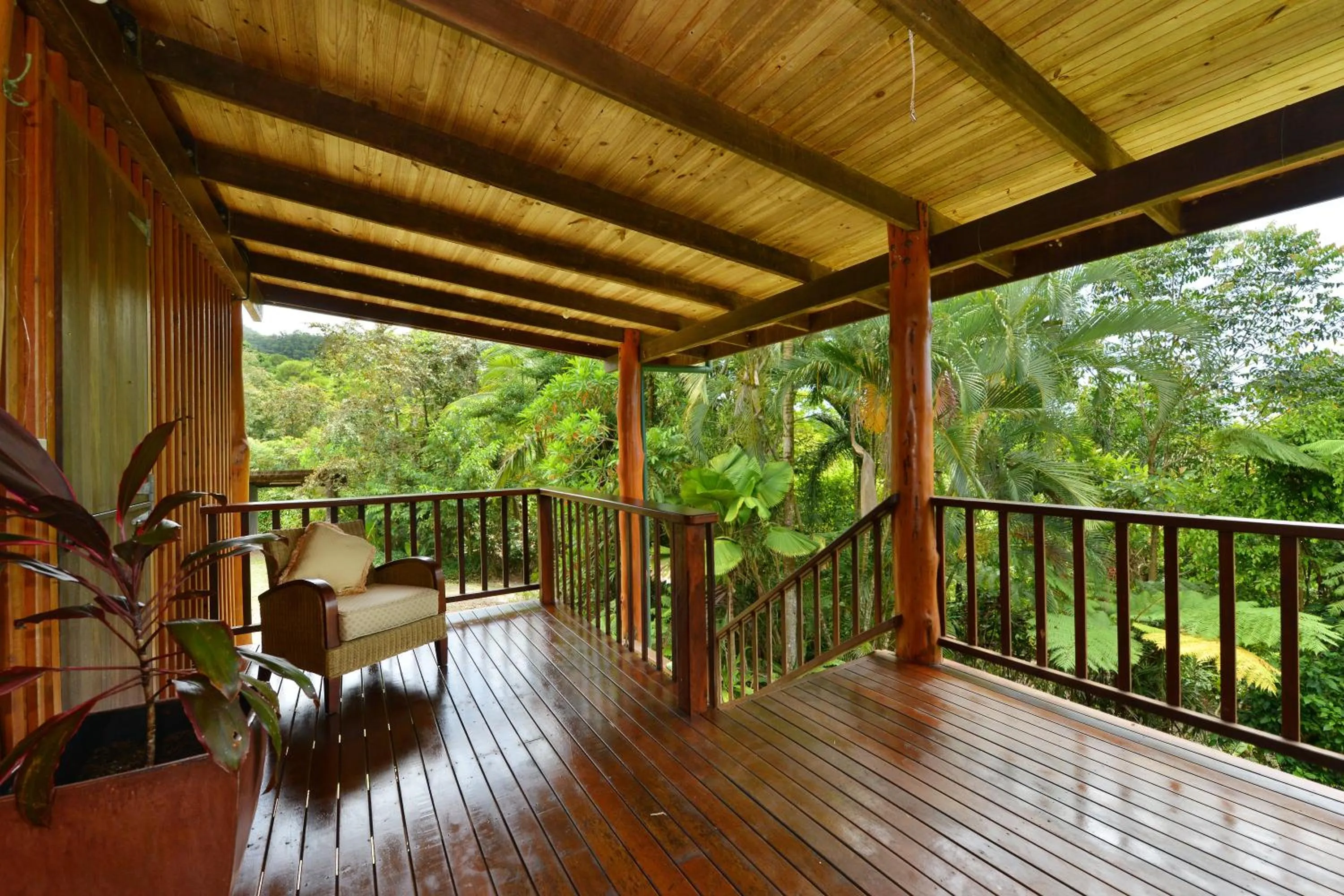Balcony/Terrace in Tea Tree Cottage
