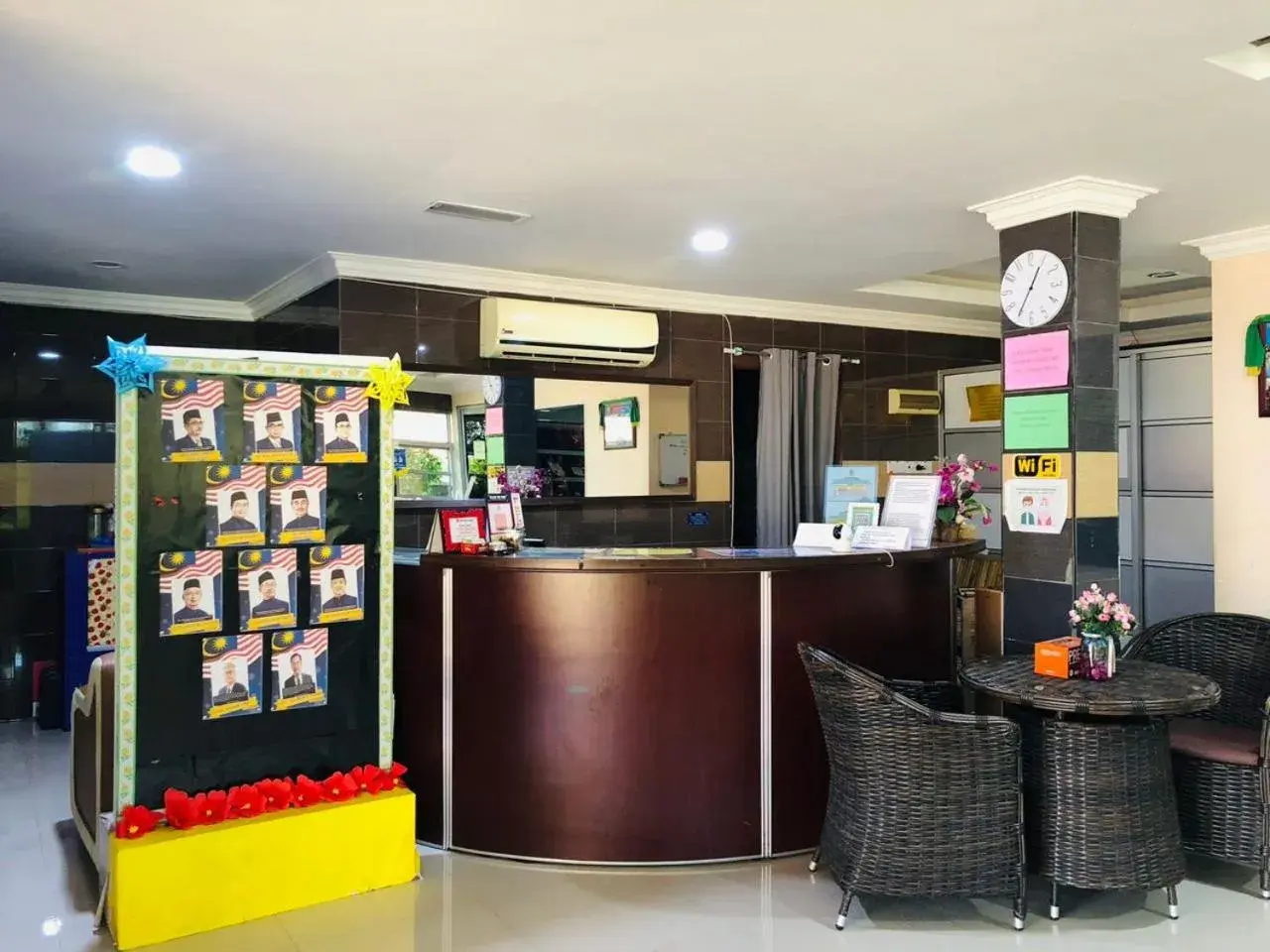 Lobby or reception in Penarak Bamboo Beach Motel Lobby or reception in Penarak Bamboo Beach Motel