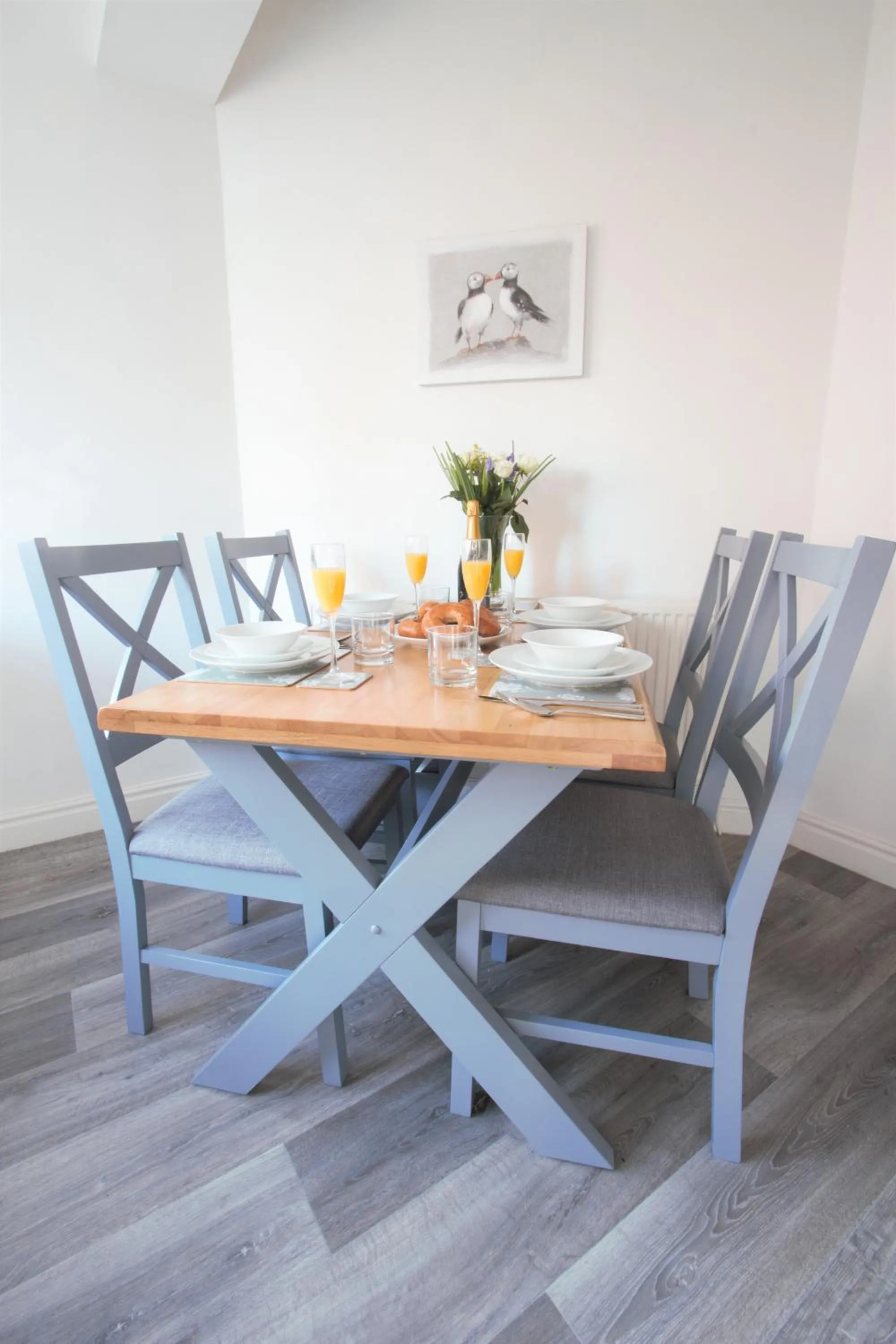Dining area in Canal House
