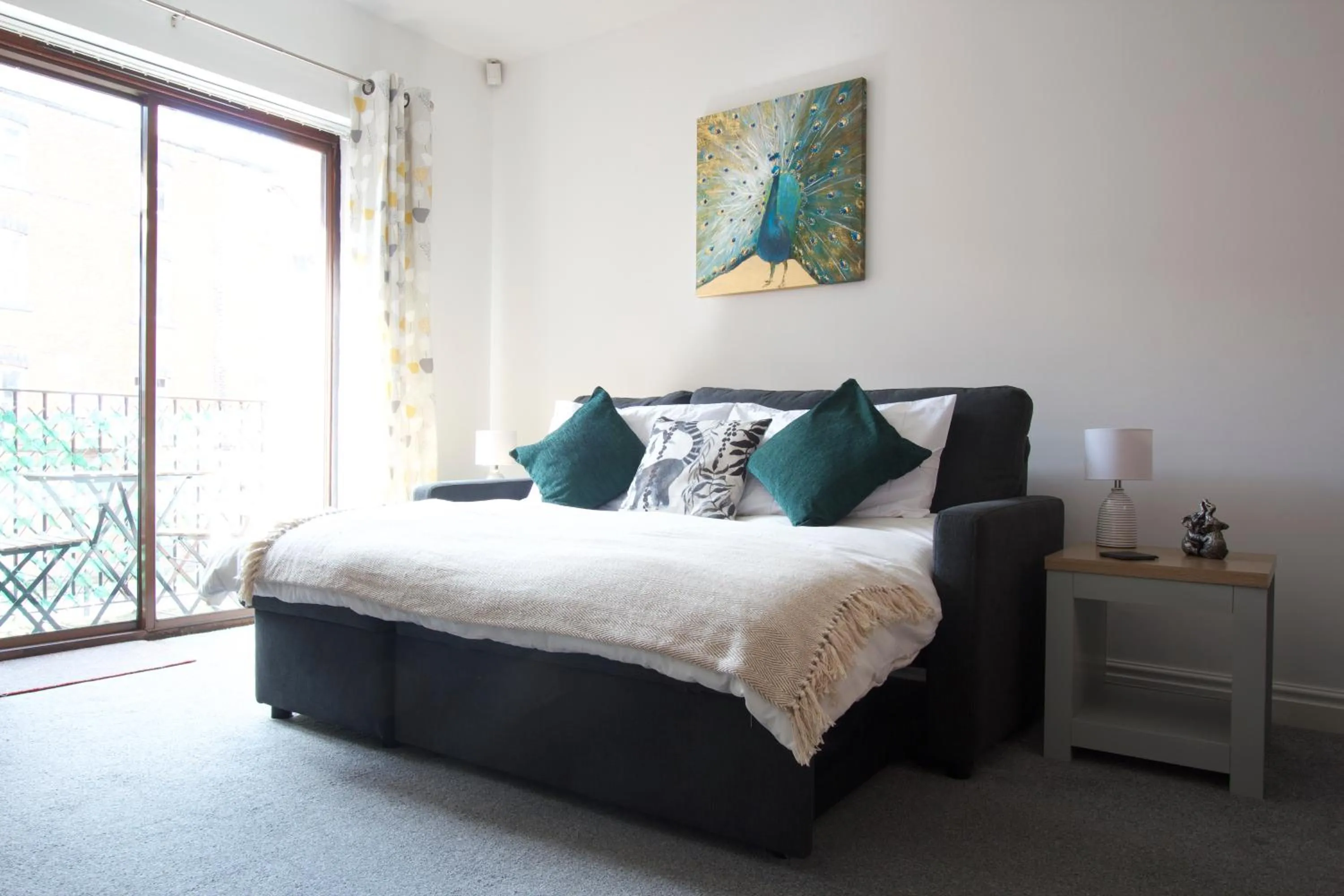 Living room, Bed in Canal House