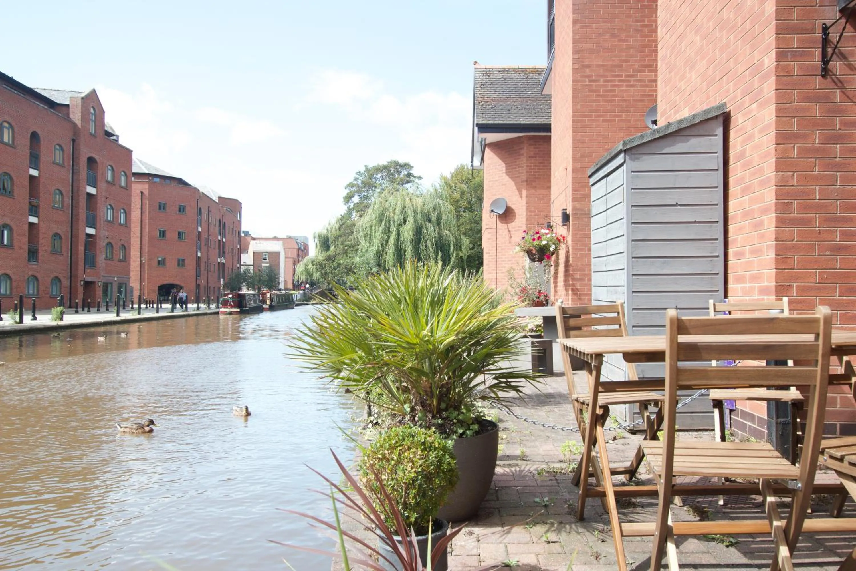 Patio in Canal House