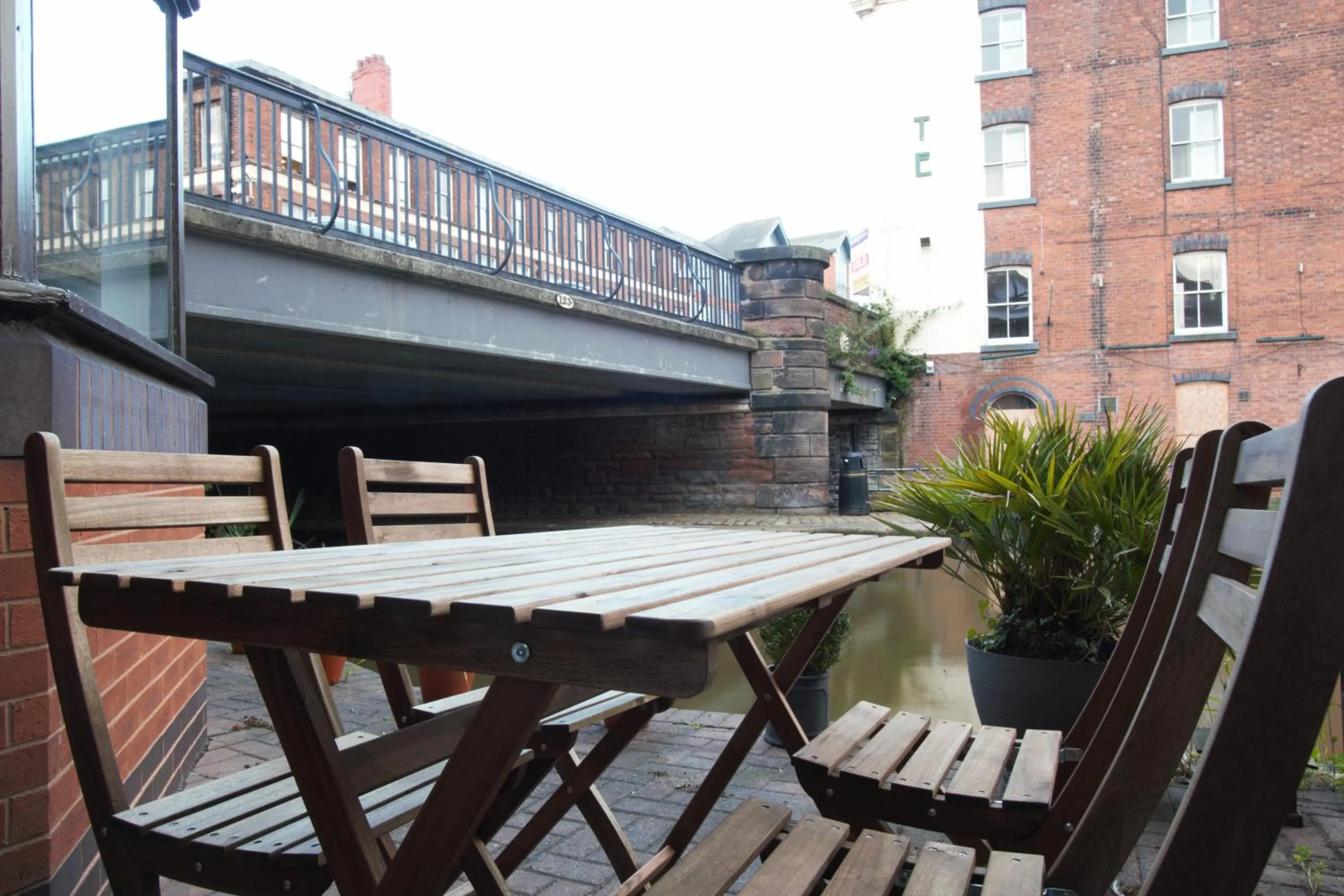 Patio in Canal House