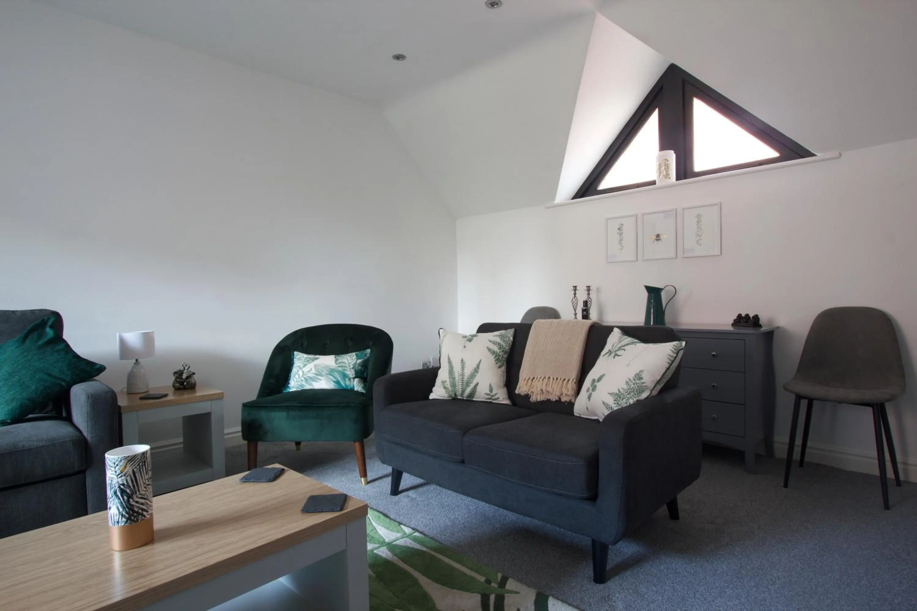 Living room in Canal House
