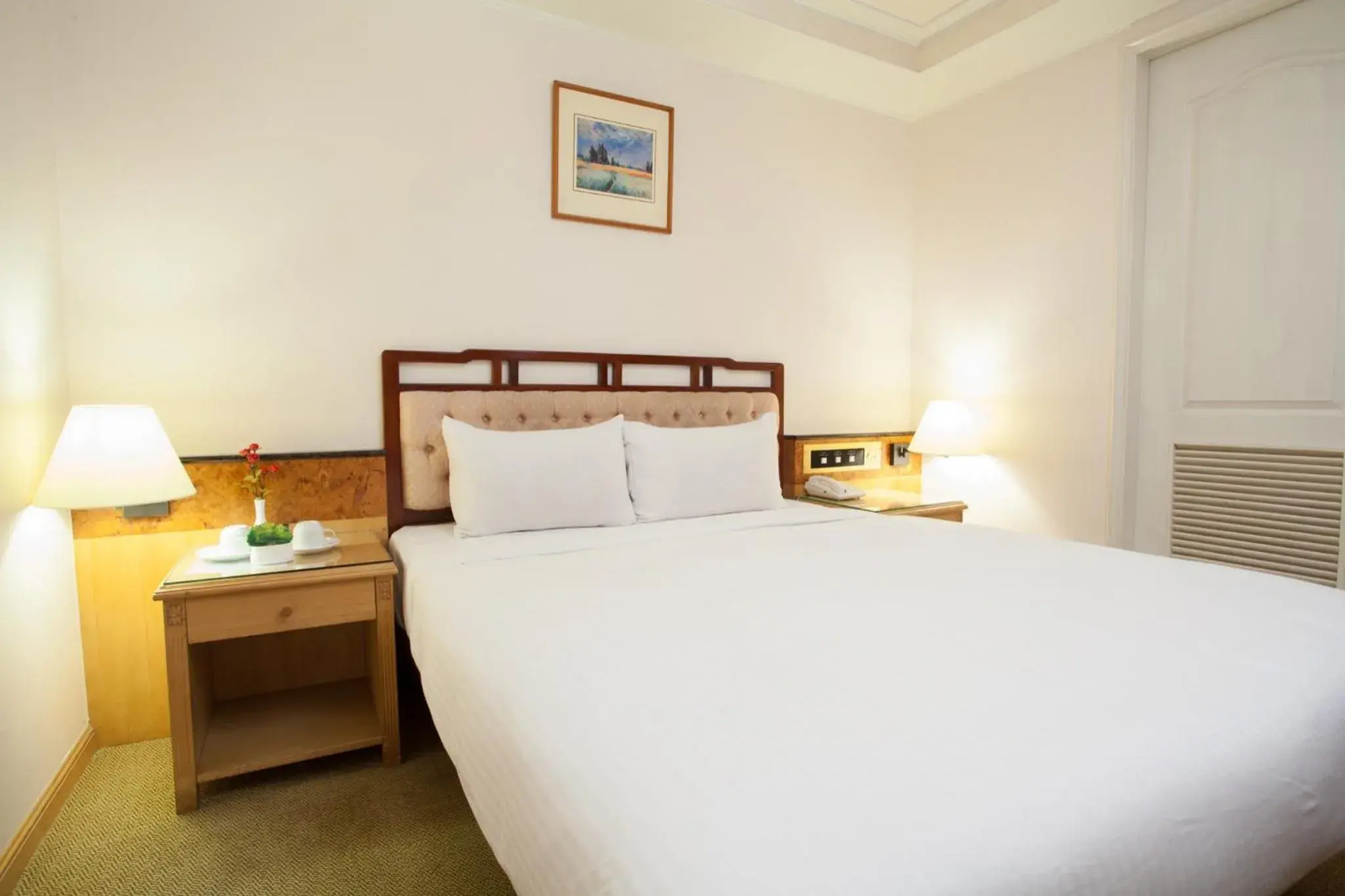 Bed in Hara Zuru Hotel Bed in Hara Zuru Hotel