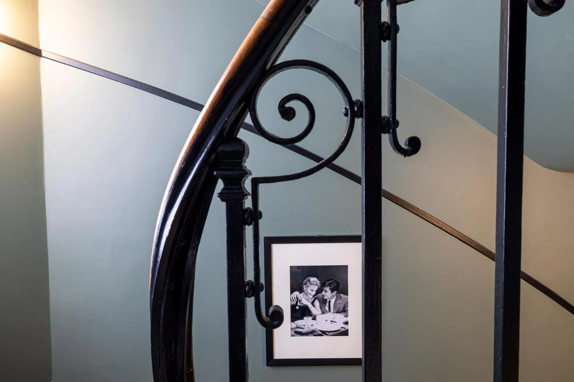 Decorative detail in Hôtel Aiglon