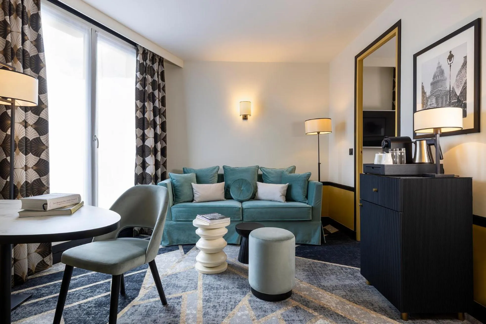 Living room in Hôtel Aiglon