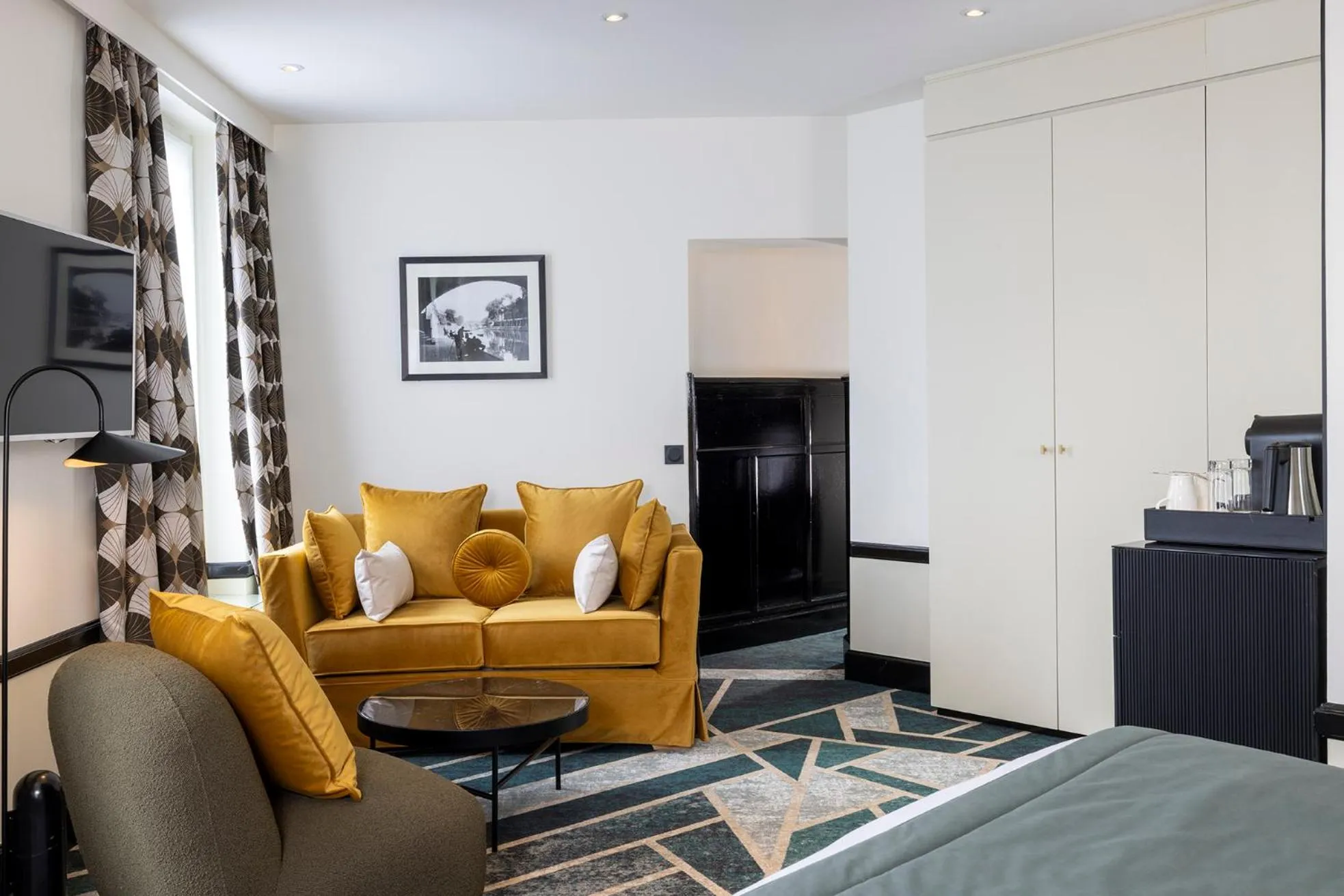 Living room in Hôtel Aiglon