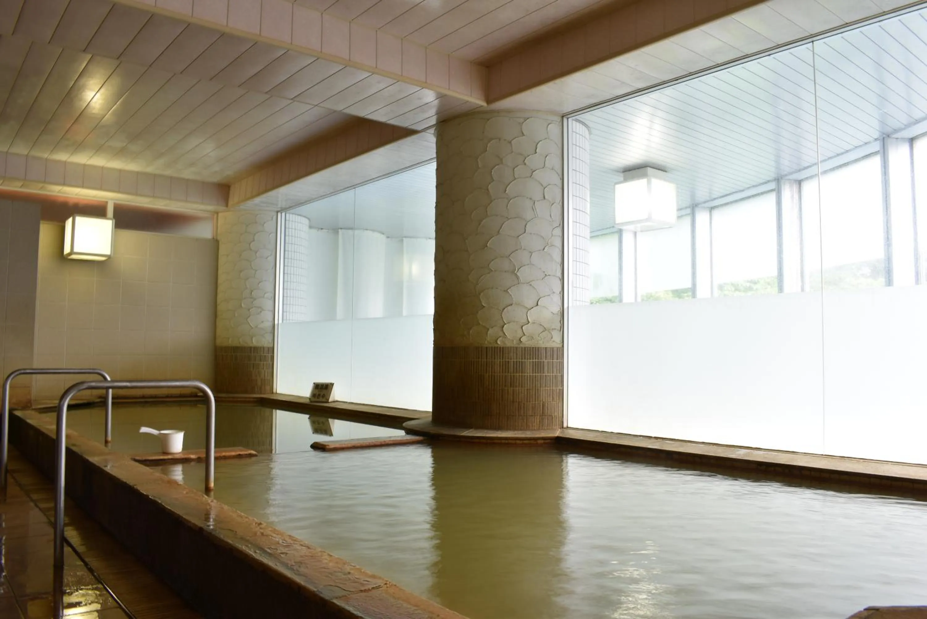 Hot Spring Bath in Biei Shirogane Onsen Hotel Park Hills