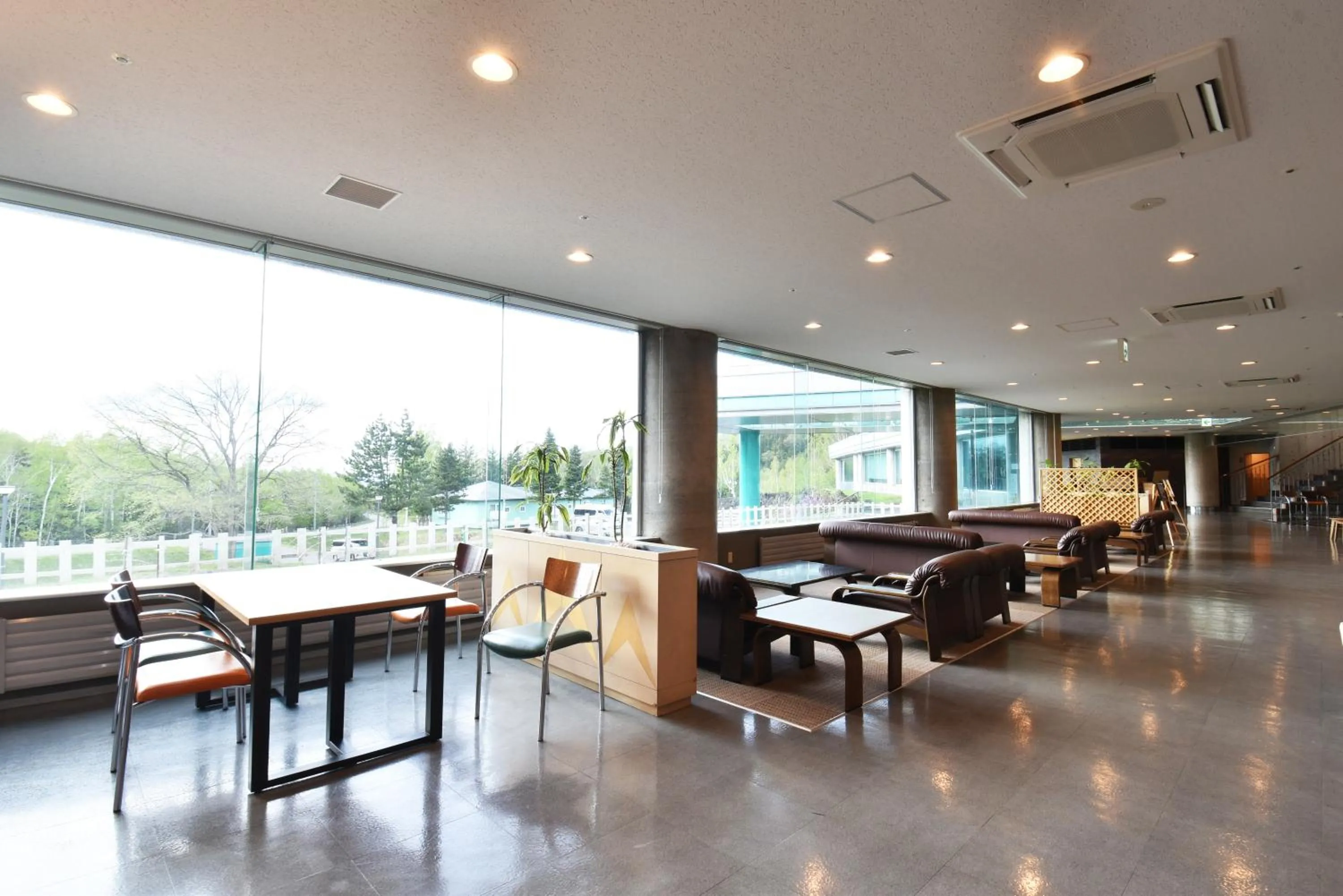 Lobby or reception in Biei Shirogane Onsen Hotel Park Hills