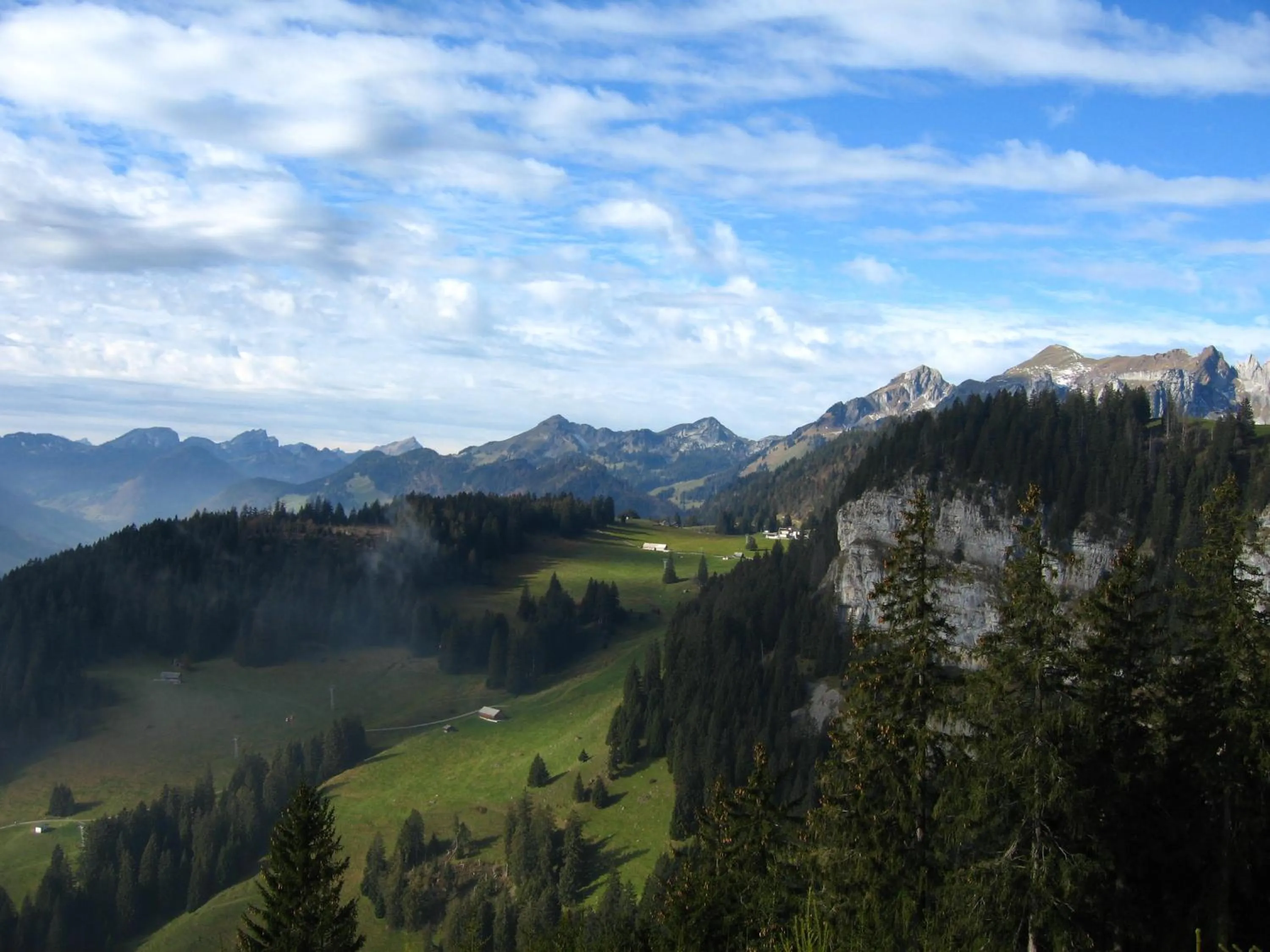 Bird's eye view in Zimmer & z'Morgä Schönenboden