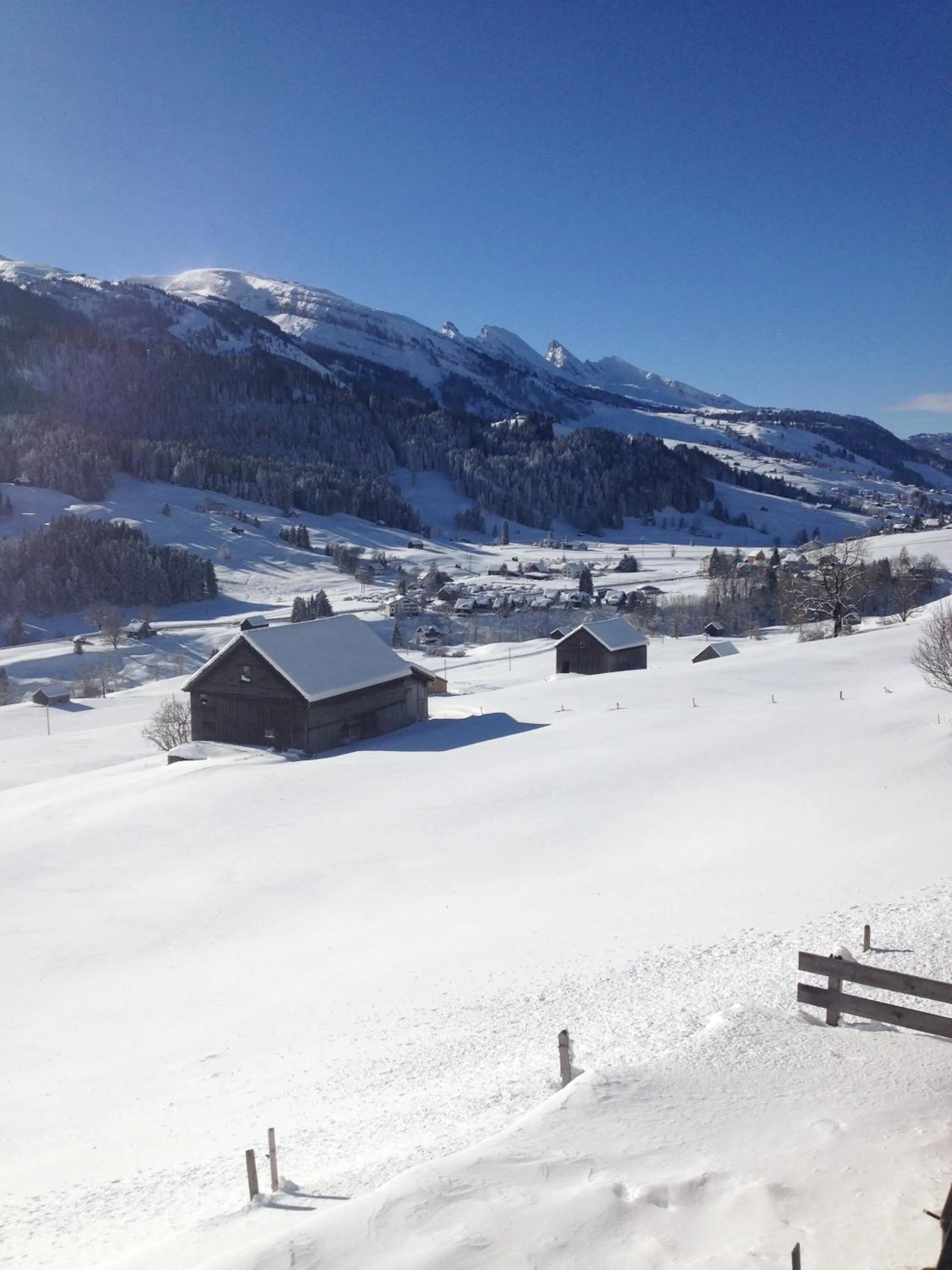 Area and facilities in Zimmer & z'Morgä Schönenboden