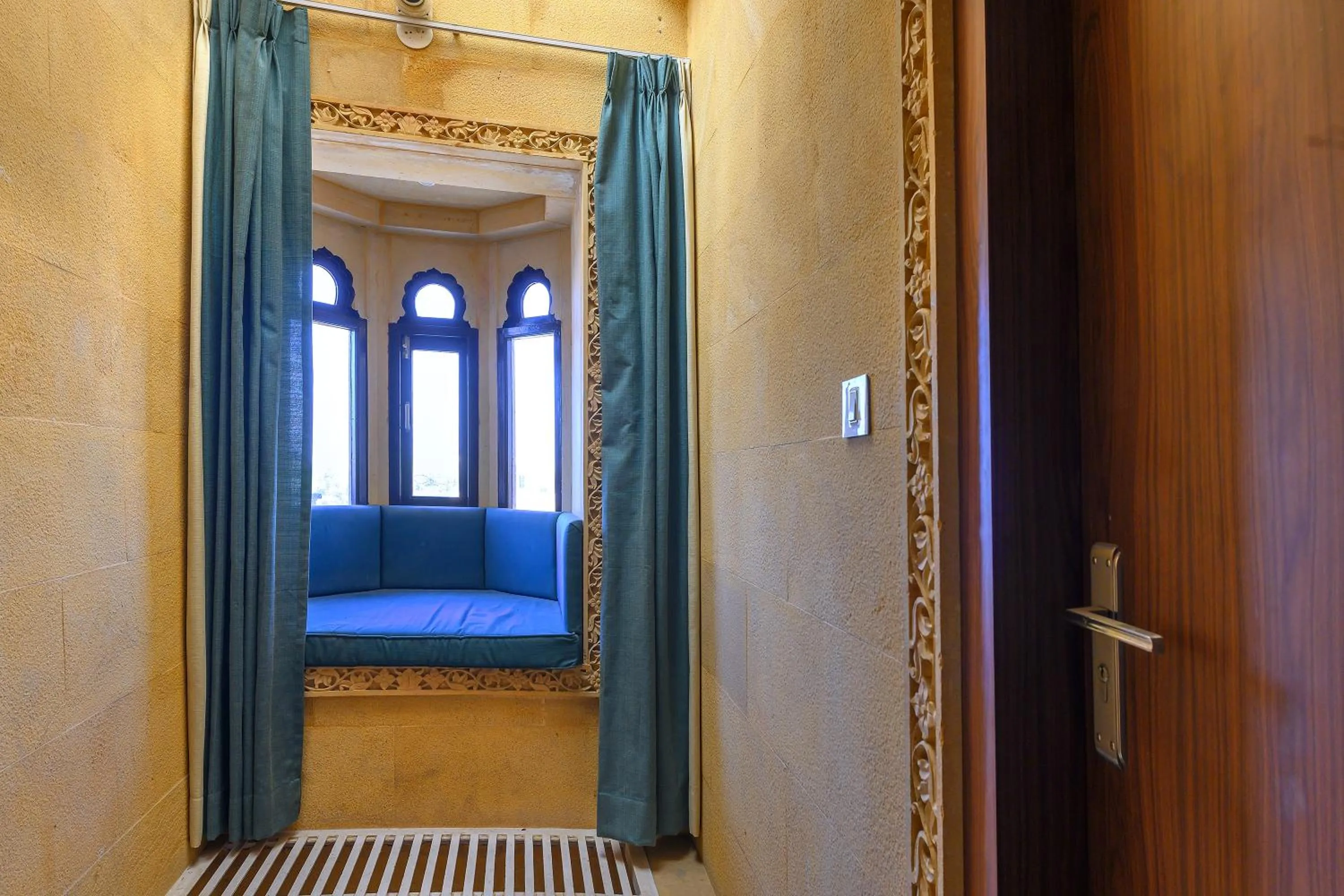 View (from property/room), Bed in Hotel Akashdeep - Located City Centre