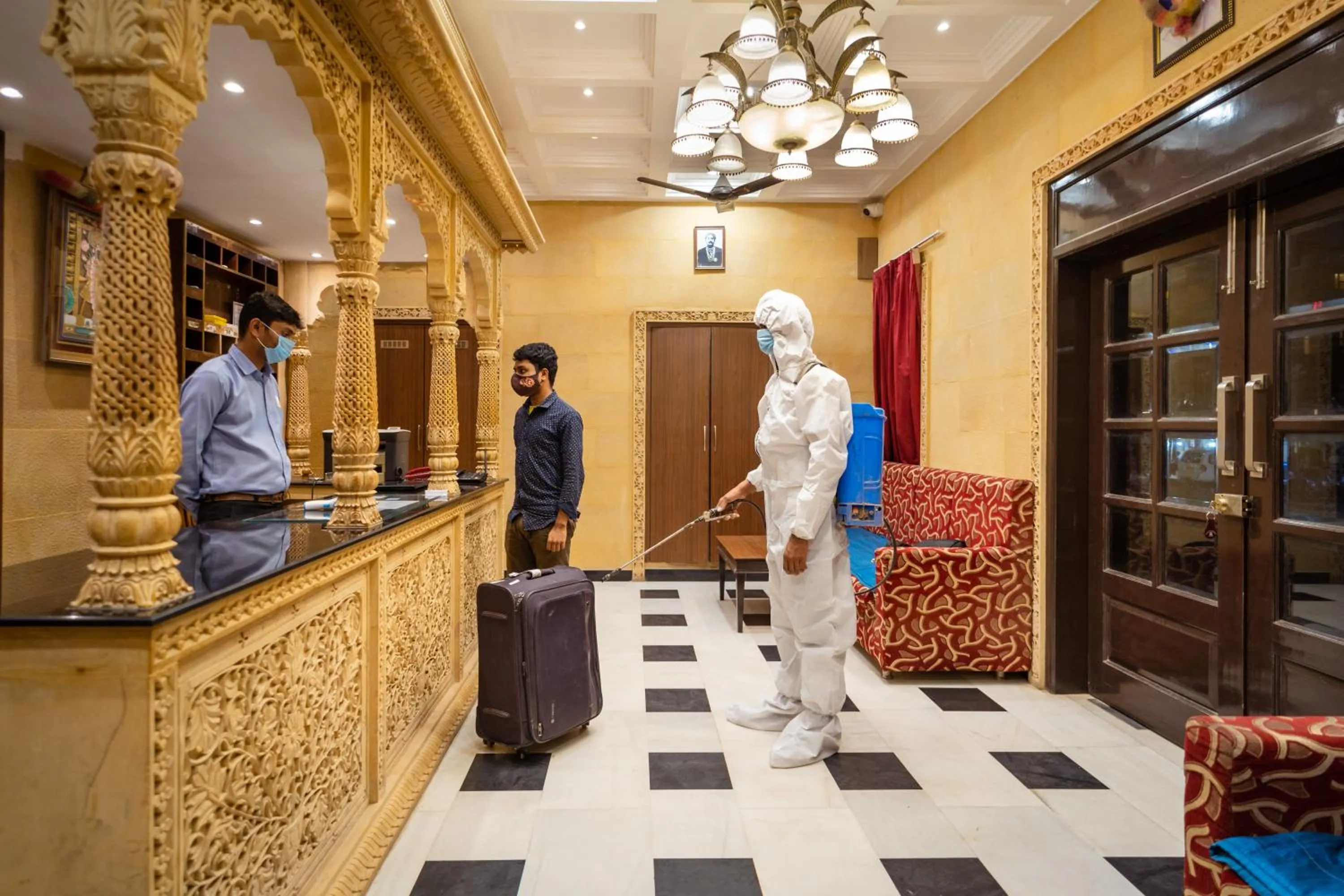 Staff in Hotel Akashdeep - Located City Centre