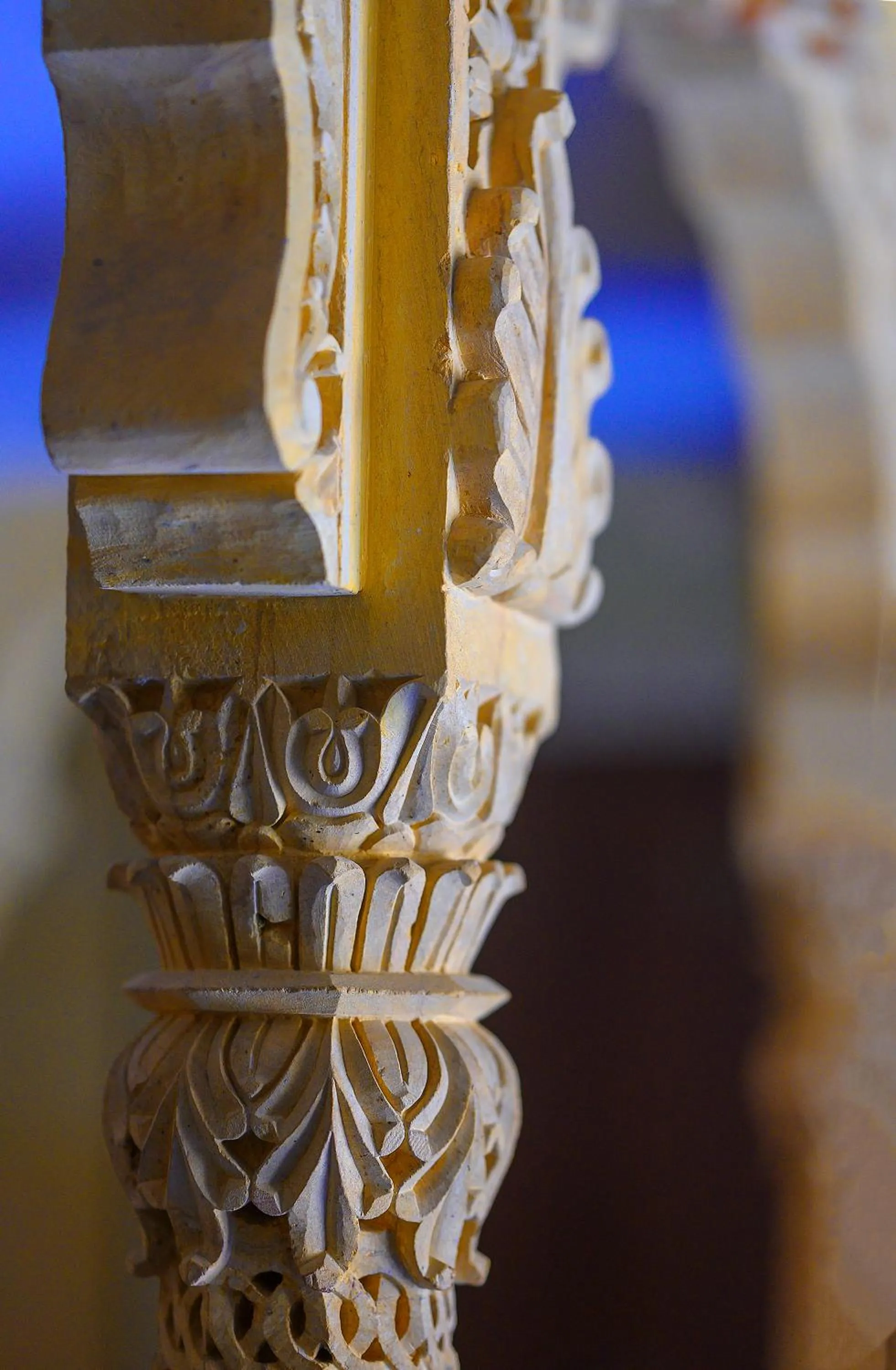 Decorative detail in Hotel Akashdeep - Located City Centre