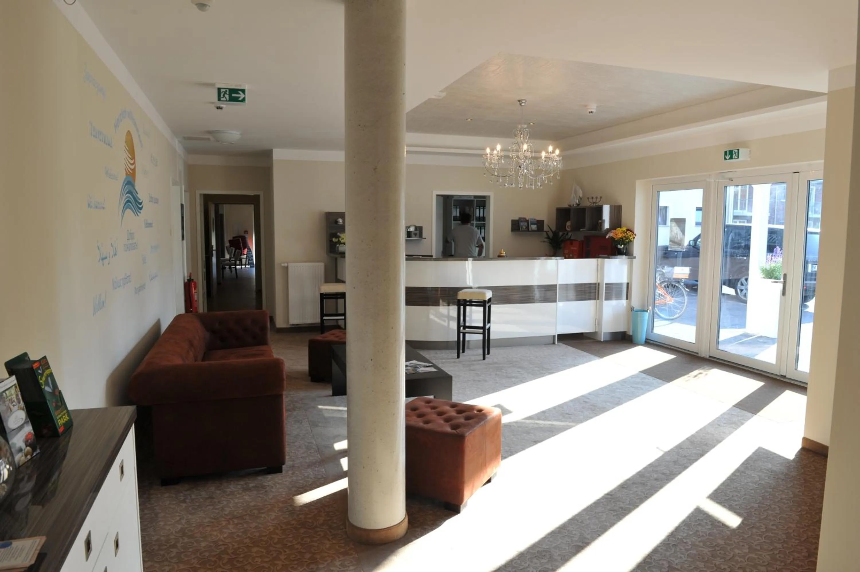 Lobby or reception in Ostseehotel Boltenhagen