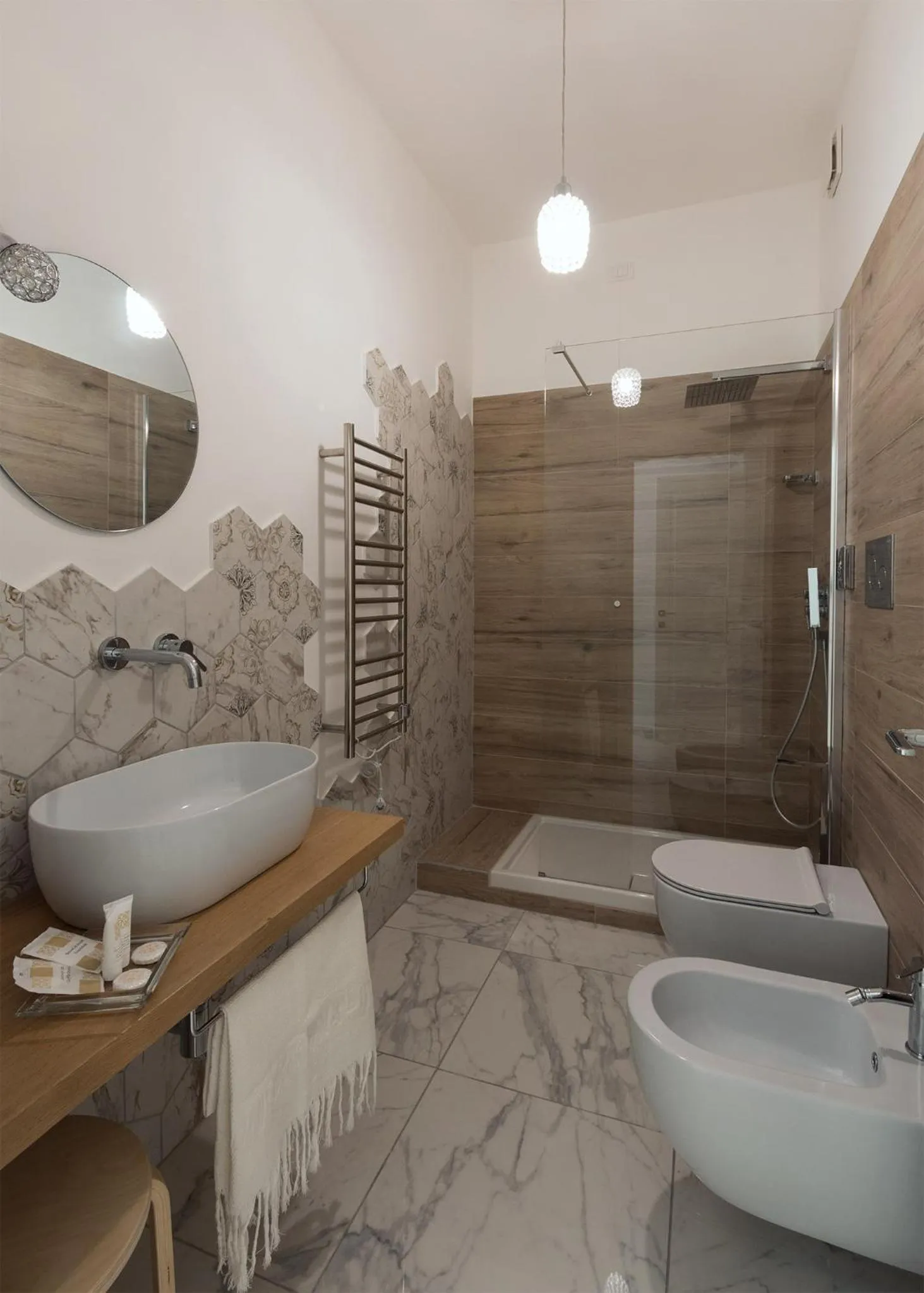 Bathroom in Calafatari B&B