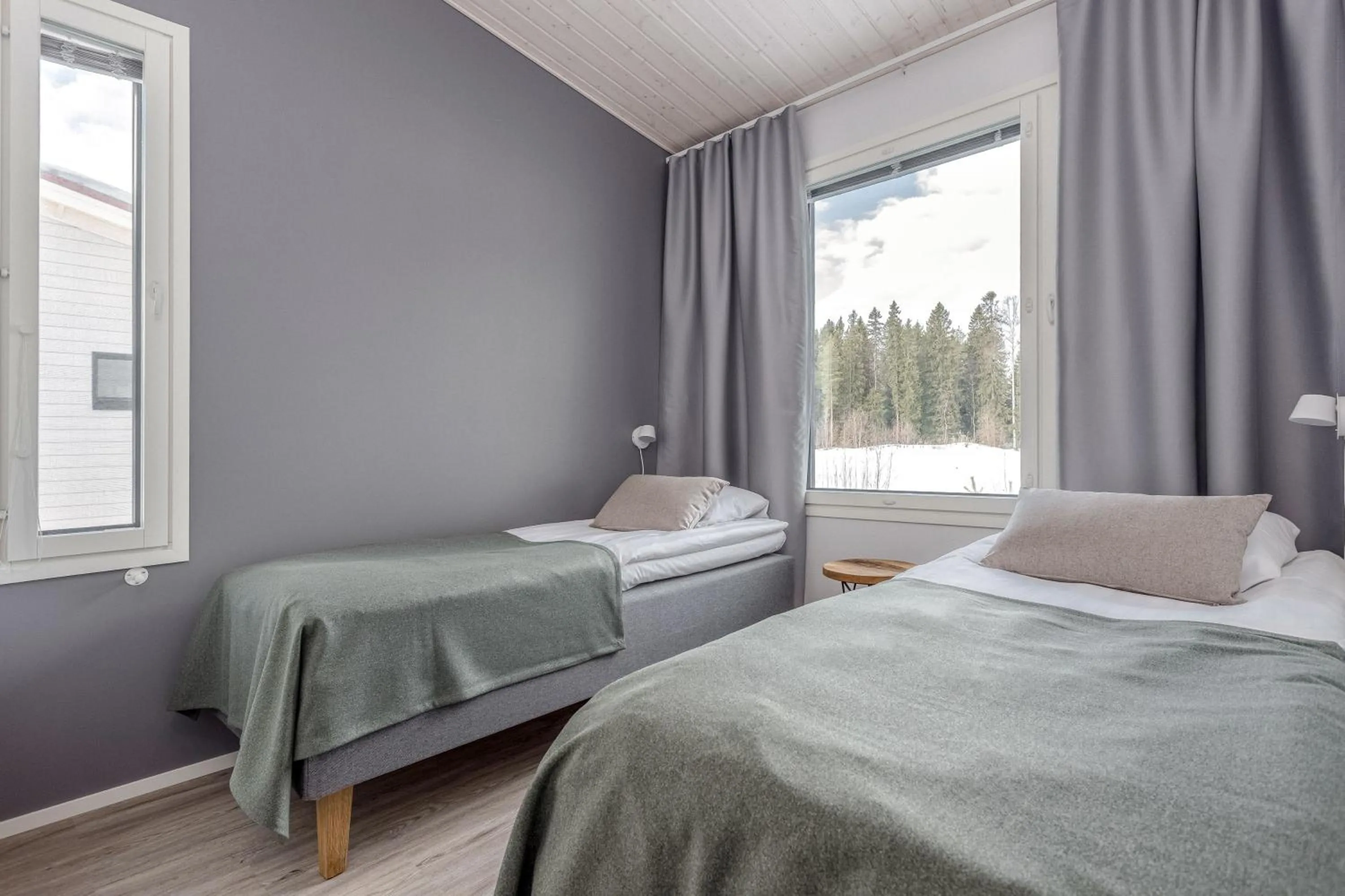 Bed in Holiday Club Katinkulta Superior Apartments