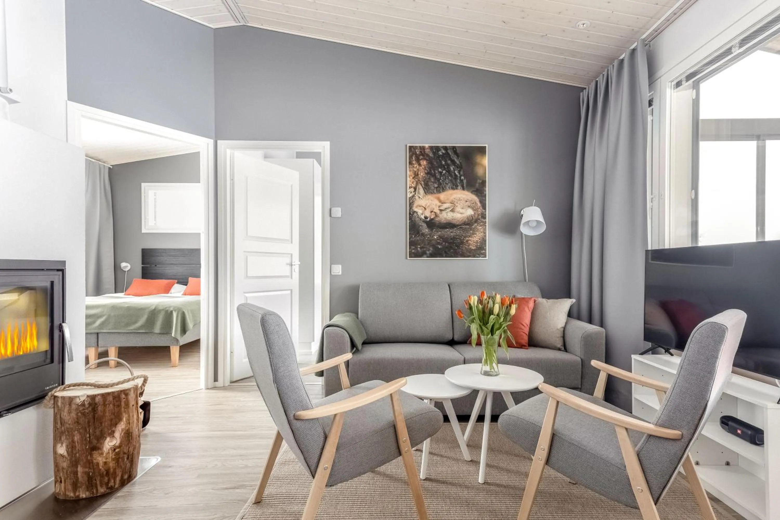 Living room in Holiday Club Katinkulta Superior Apartments