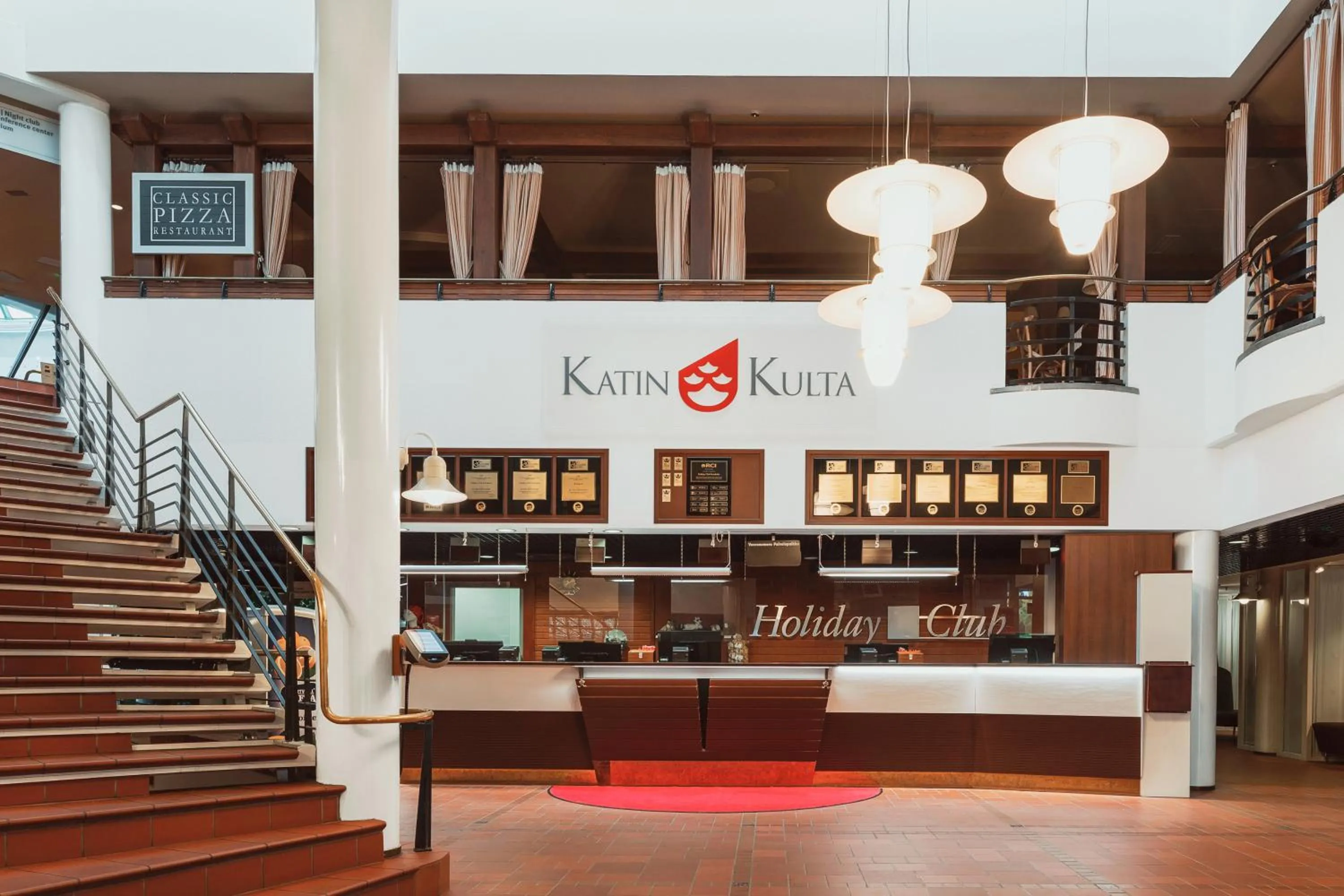 Lobby or reception in Holiday Club Katinkulta Superior Apartments