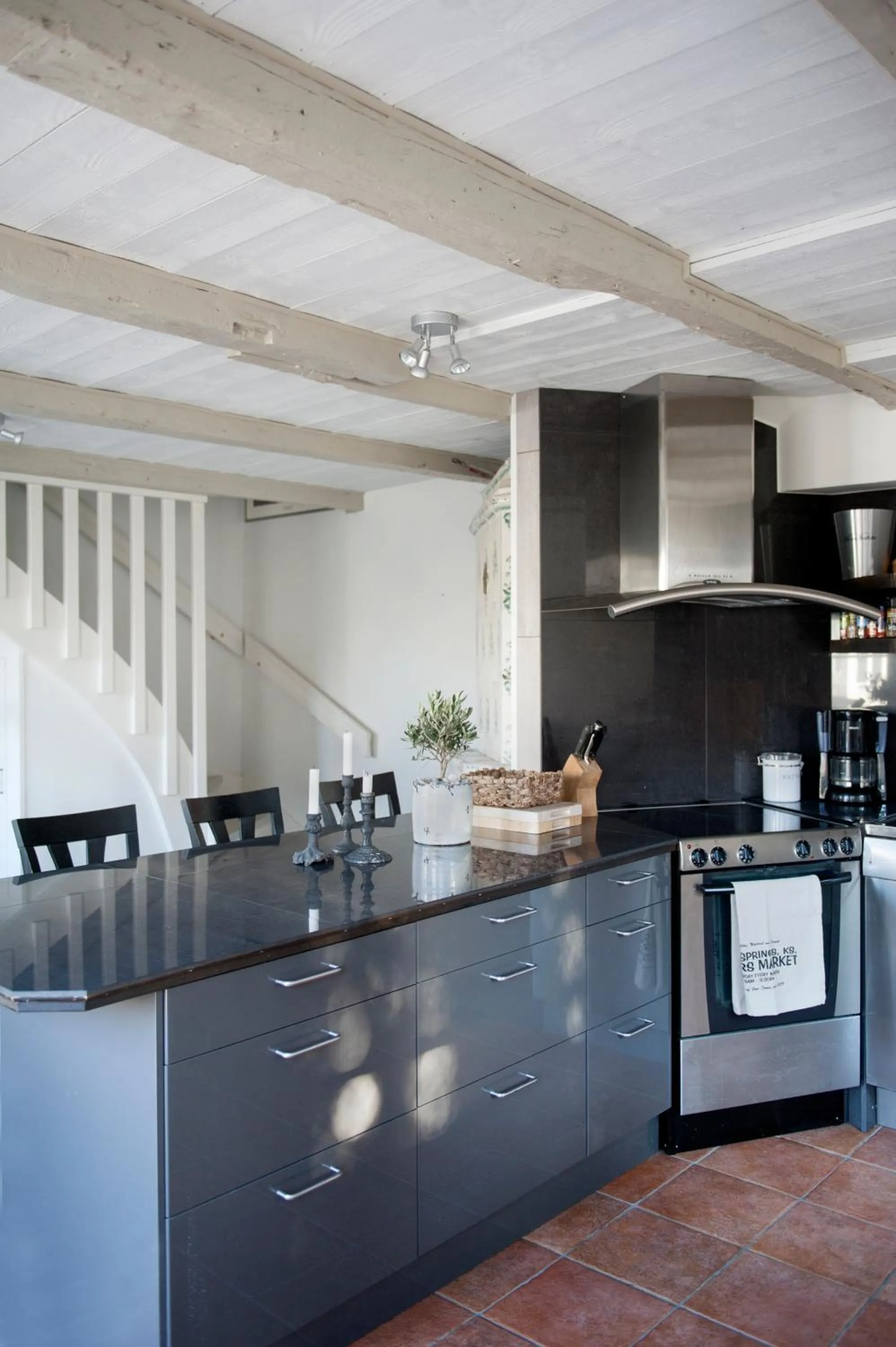 Kitchen or kitchenette in Mullbärsgårdens Bed and Breakfast