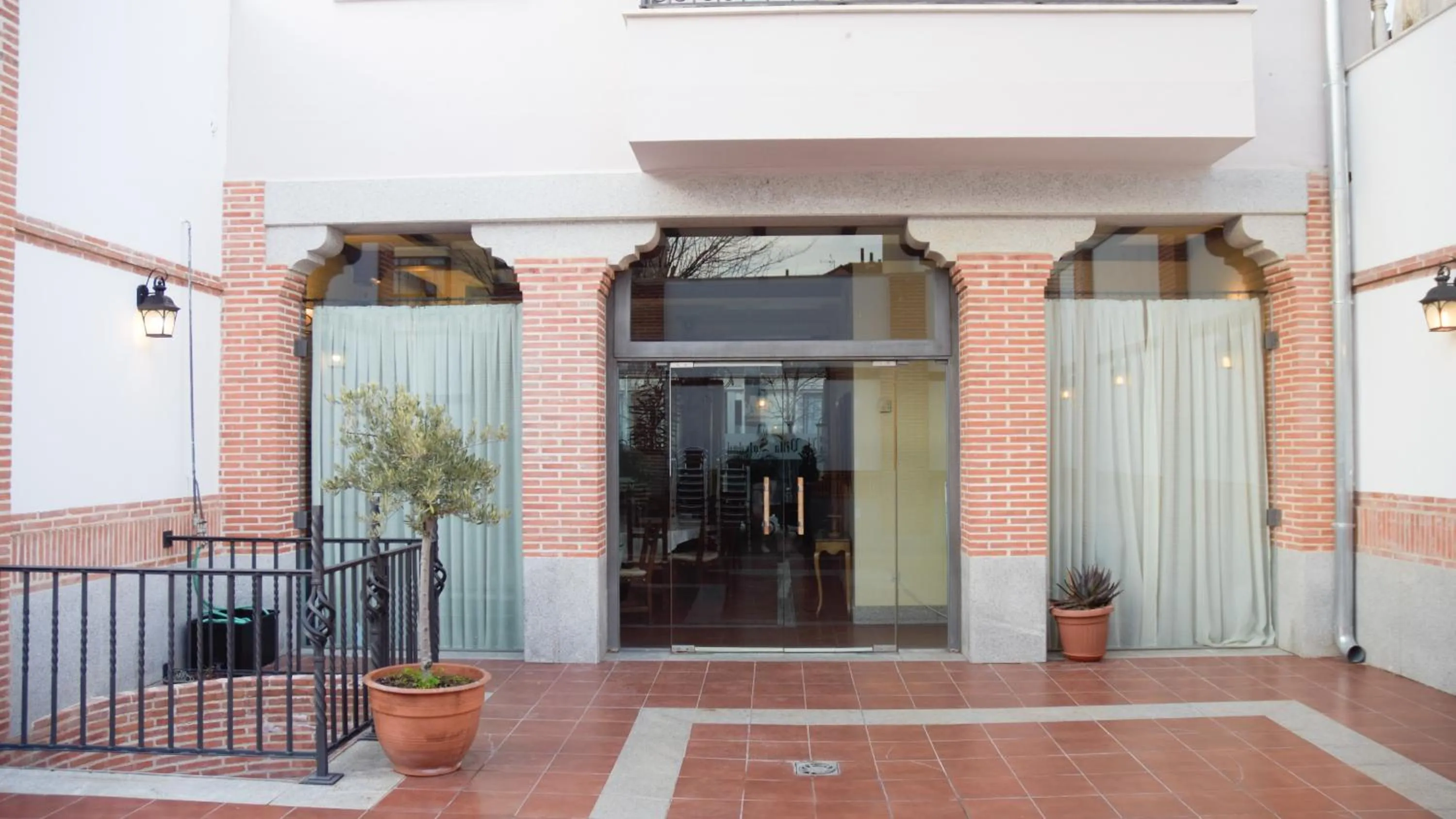 Facade/entrance in Villa Soledad