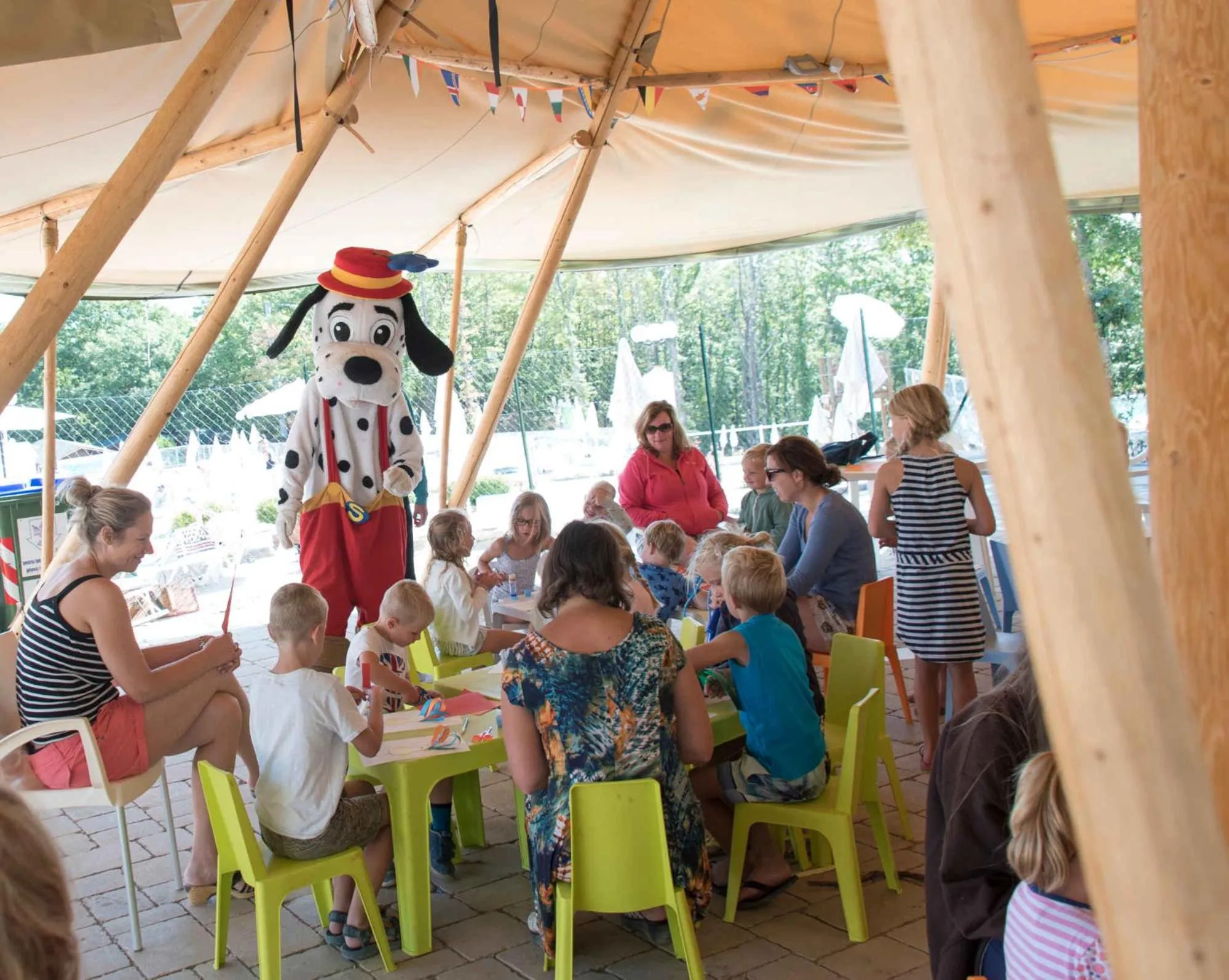 Kids's club in Chianti Glamping Resort