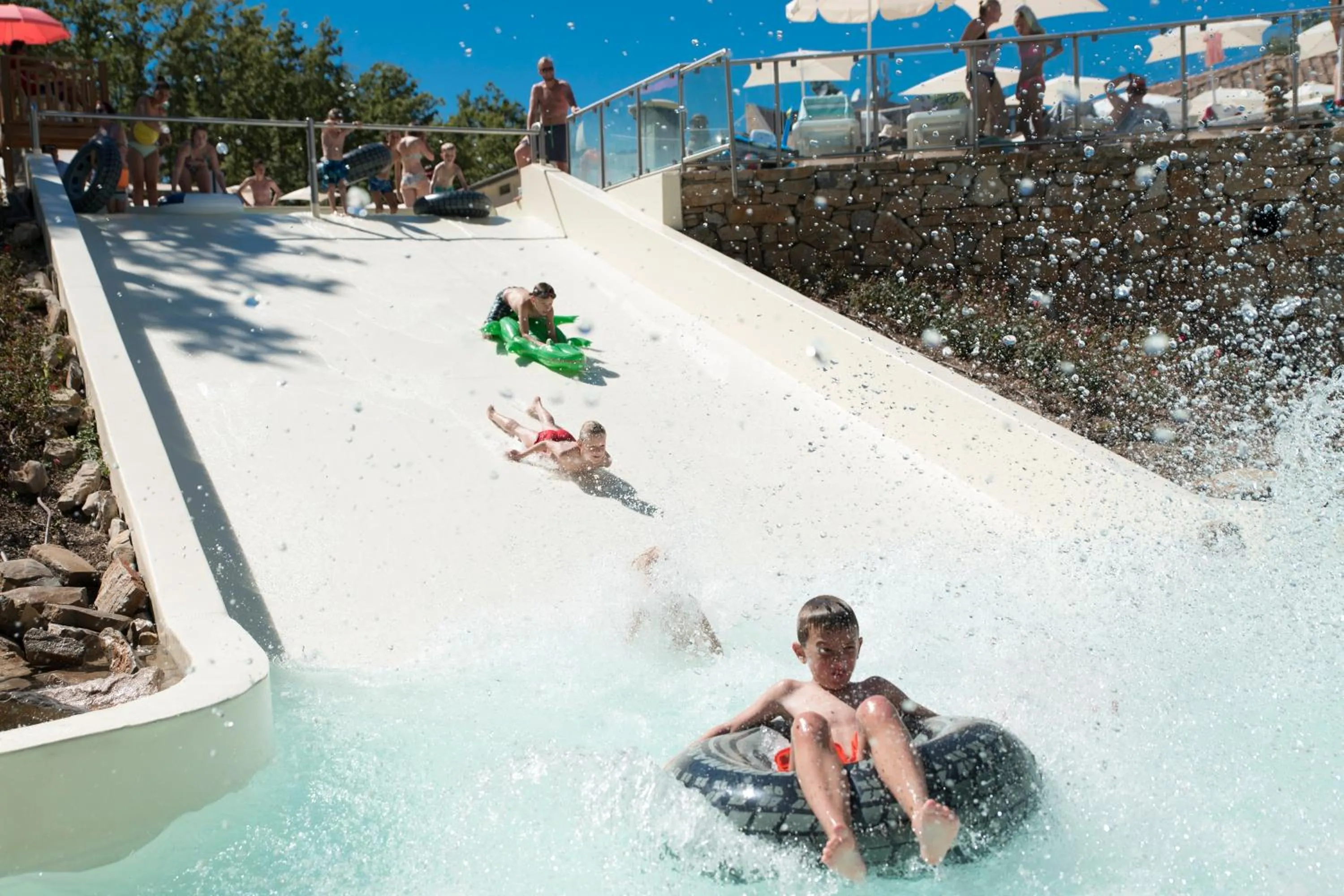 Swimming pool in Chianti Glamping Resort