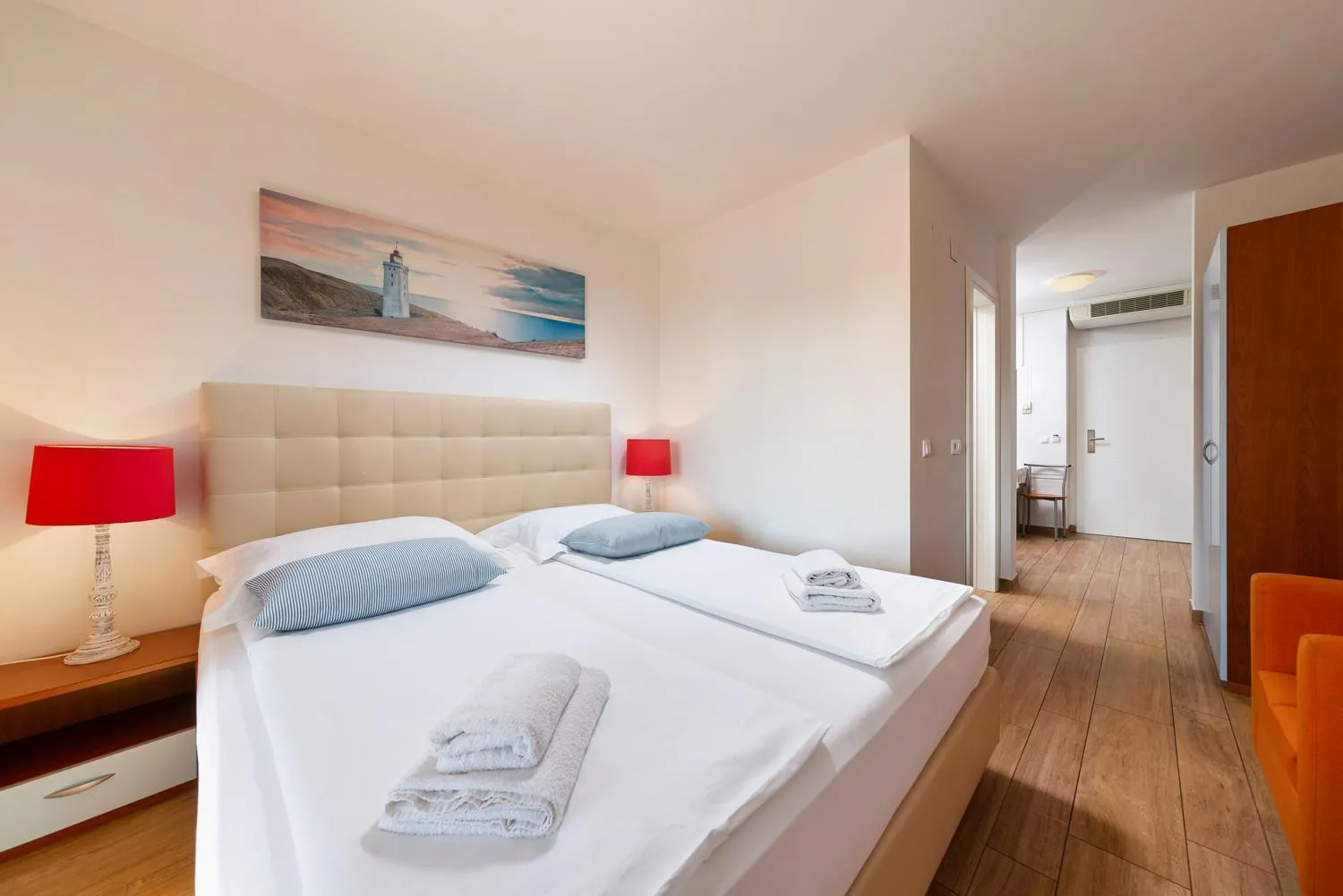 Bed in Villa Mediterranea