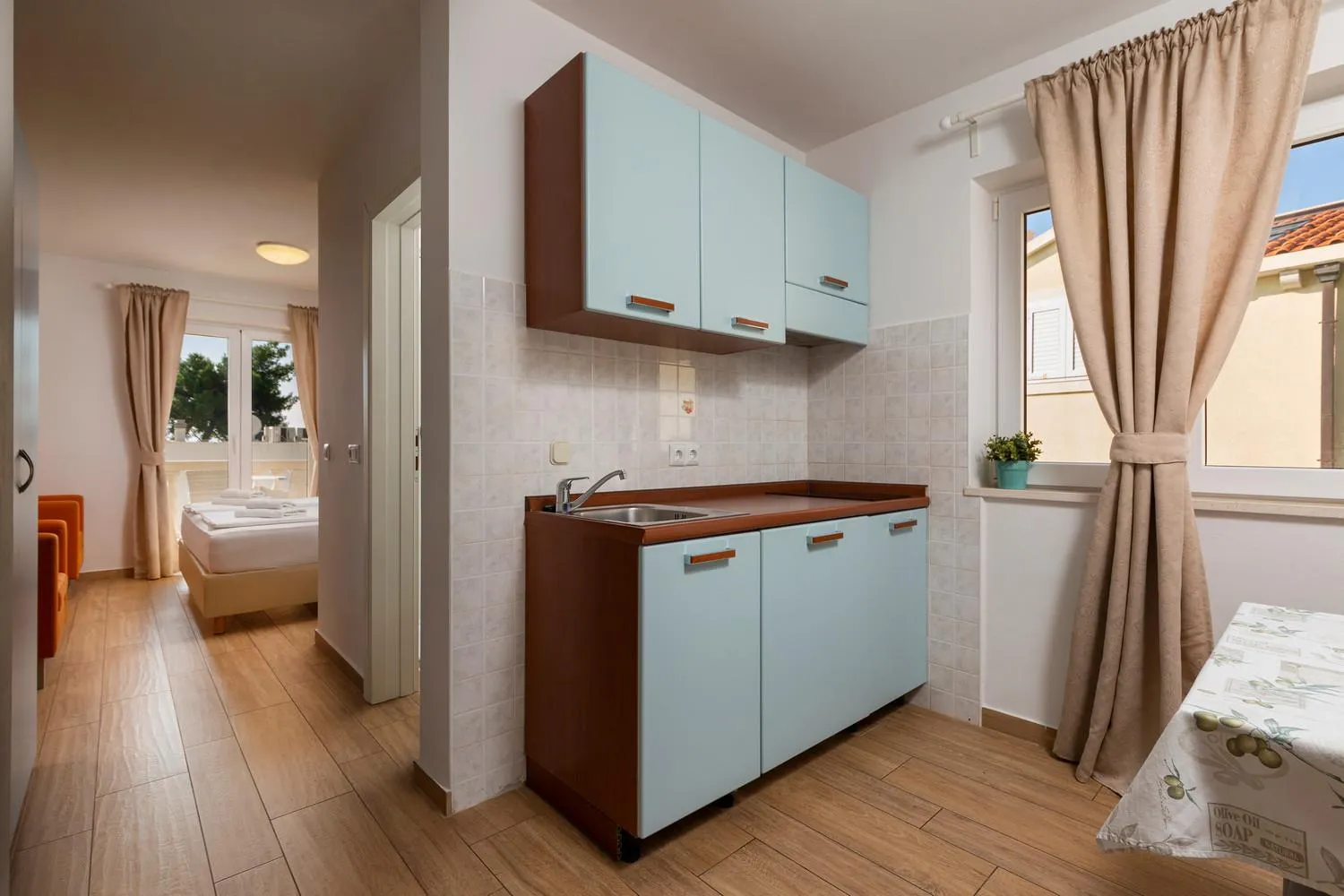 Bed in Villa Mediterranea