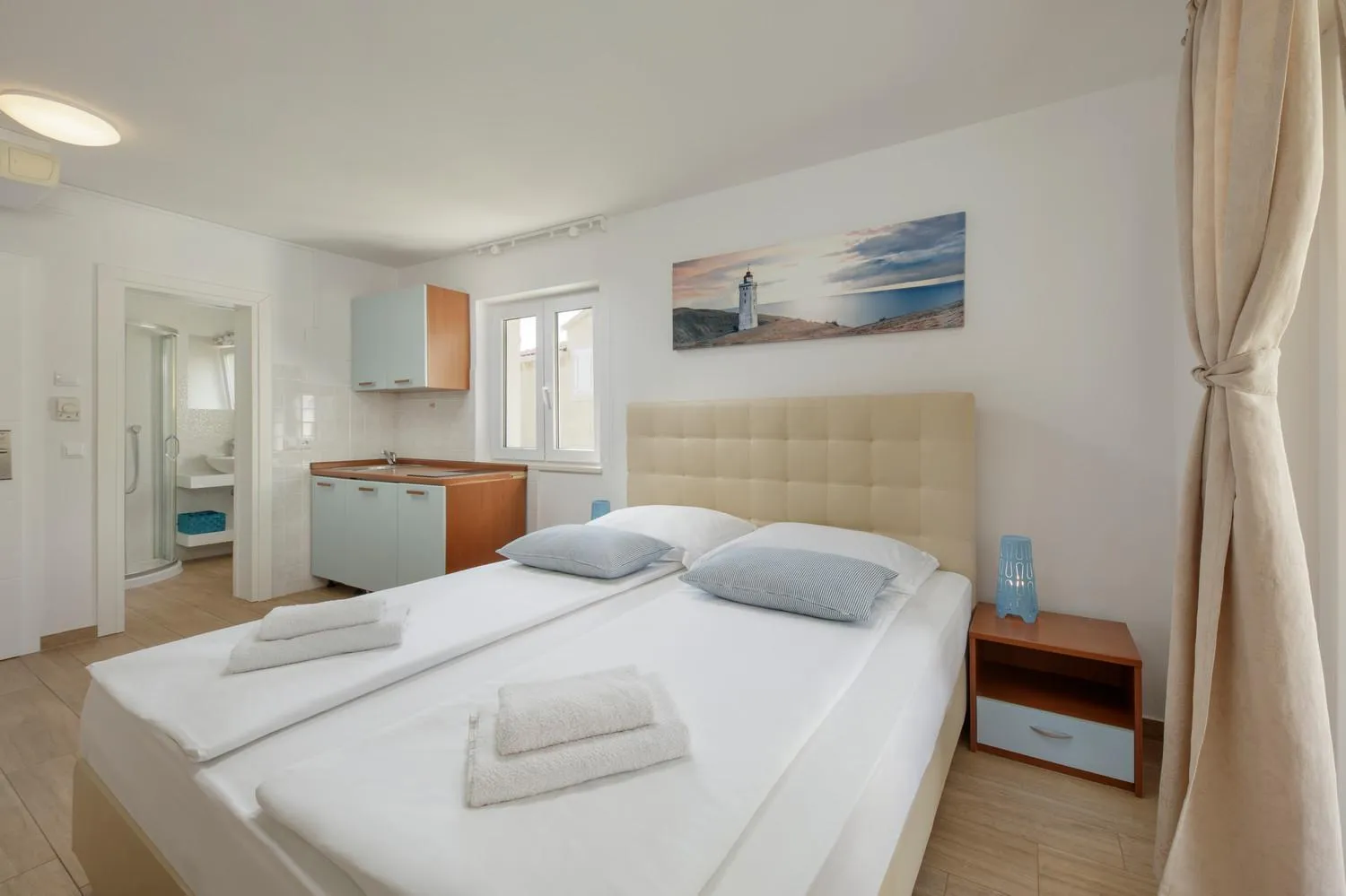 Bed in Villa Mediterranea