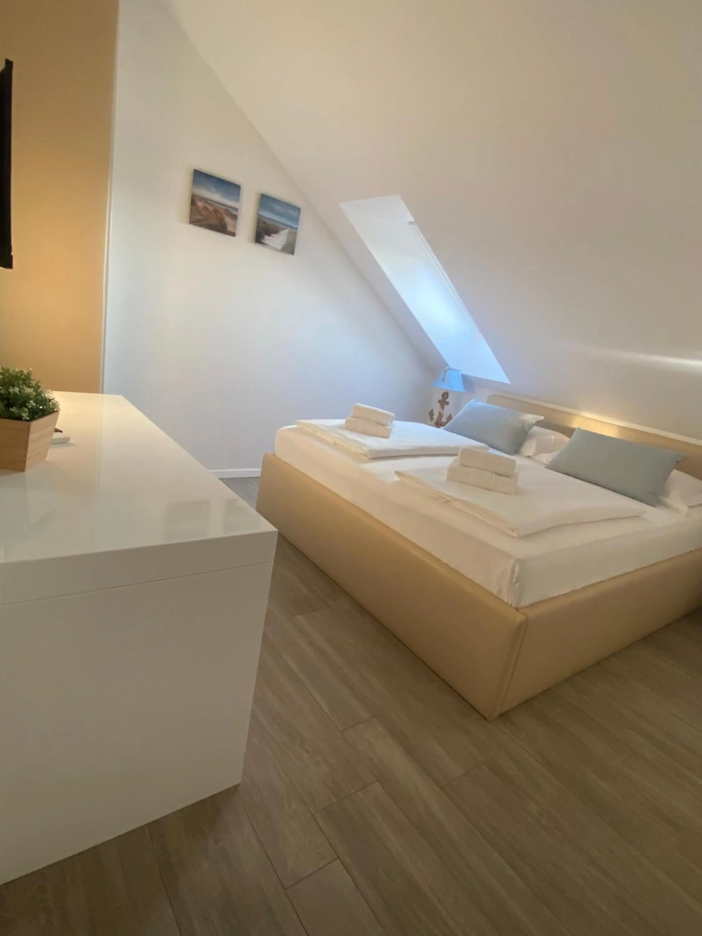 Bed in Villa Mediterranea