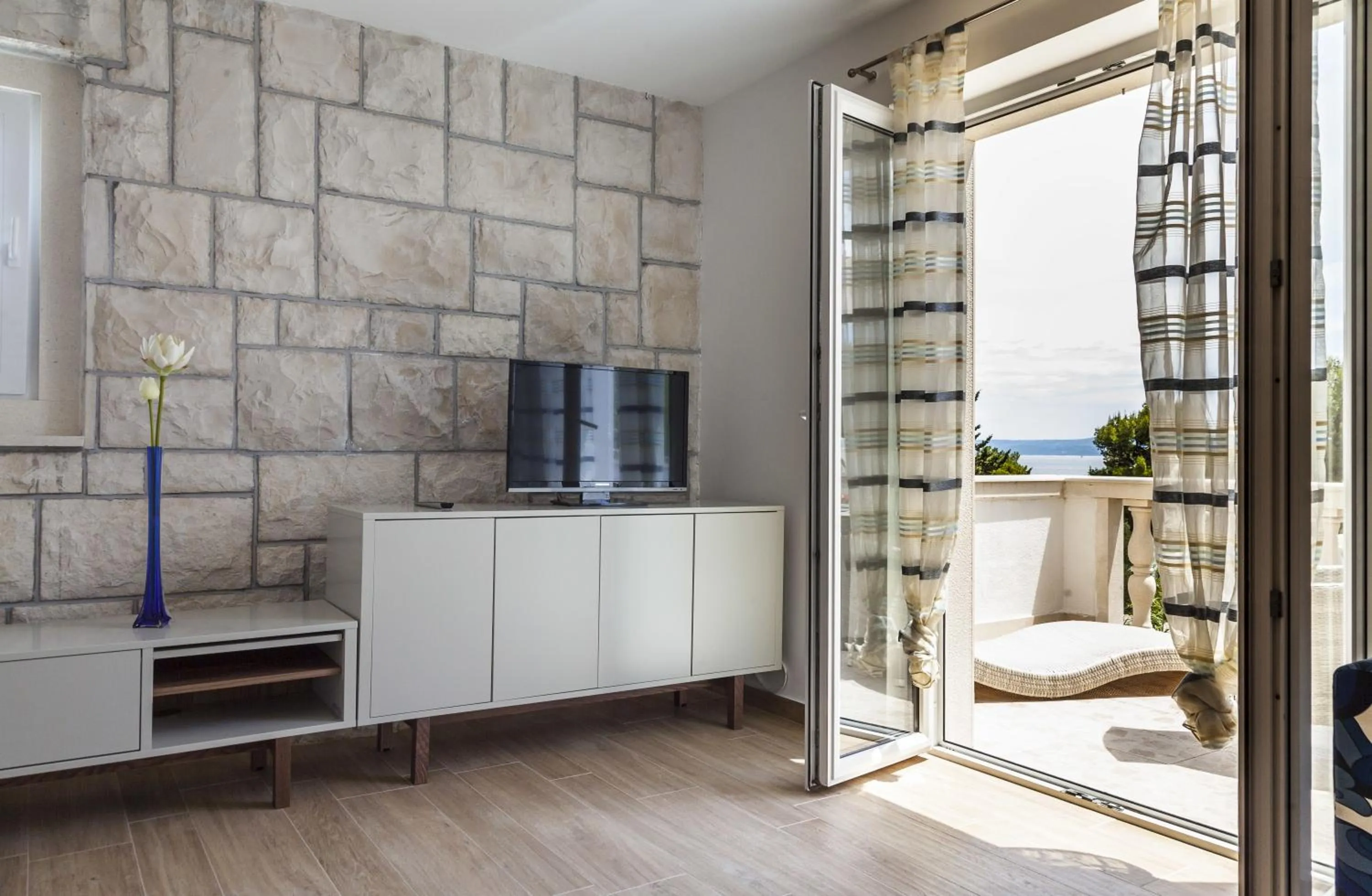 Living room in Villa Mediterranea