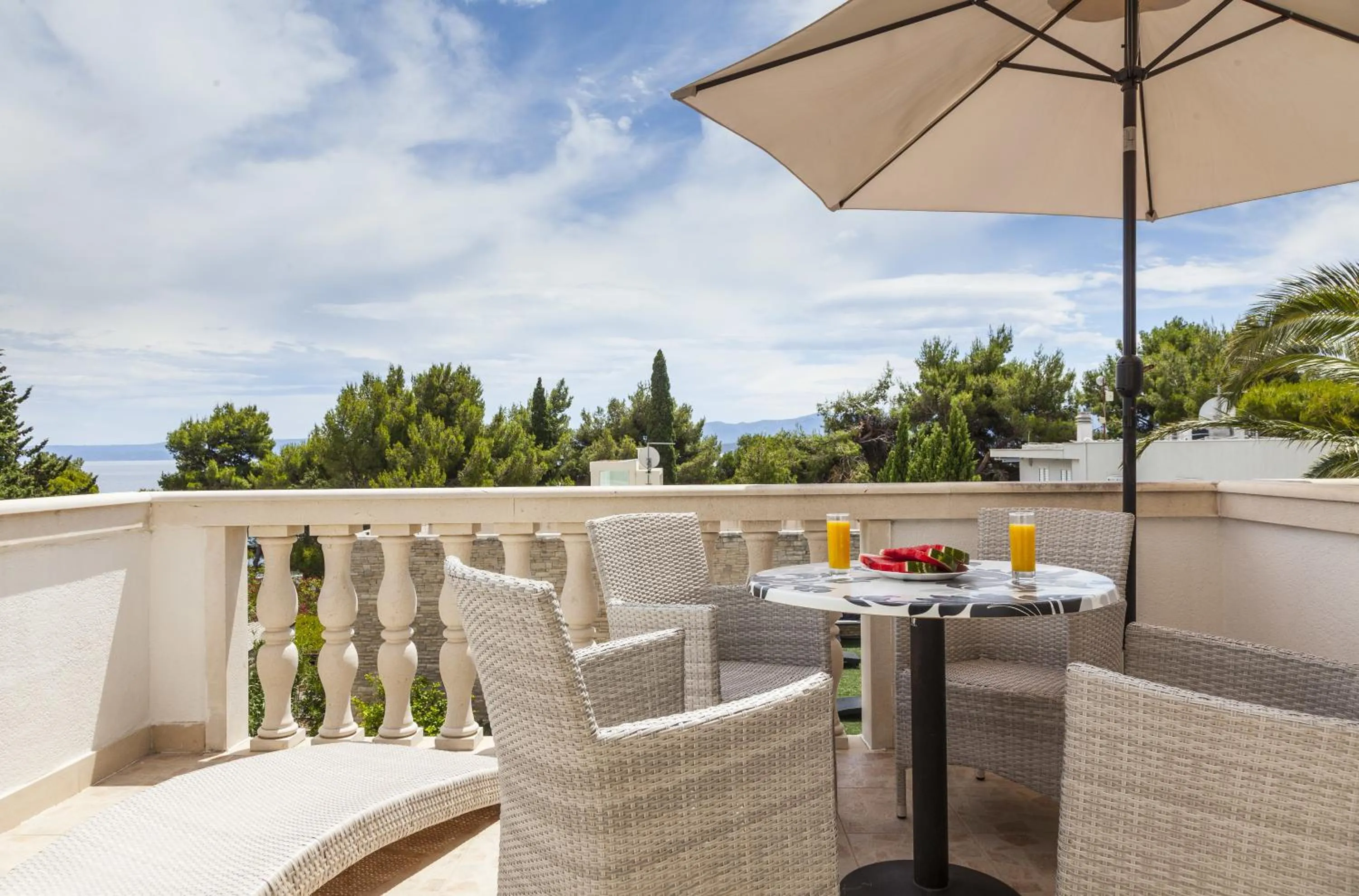 Balcony/Terrace in Villa Mediterranea