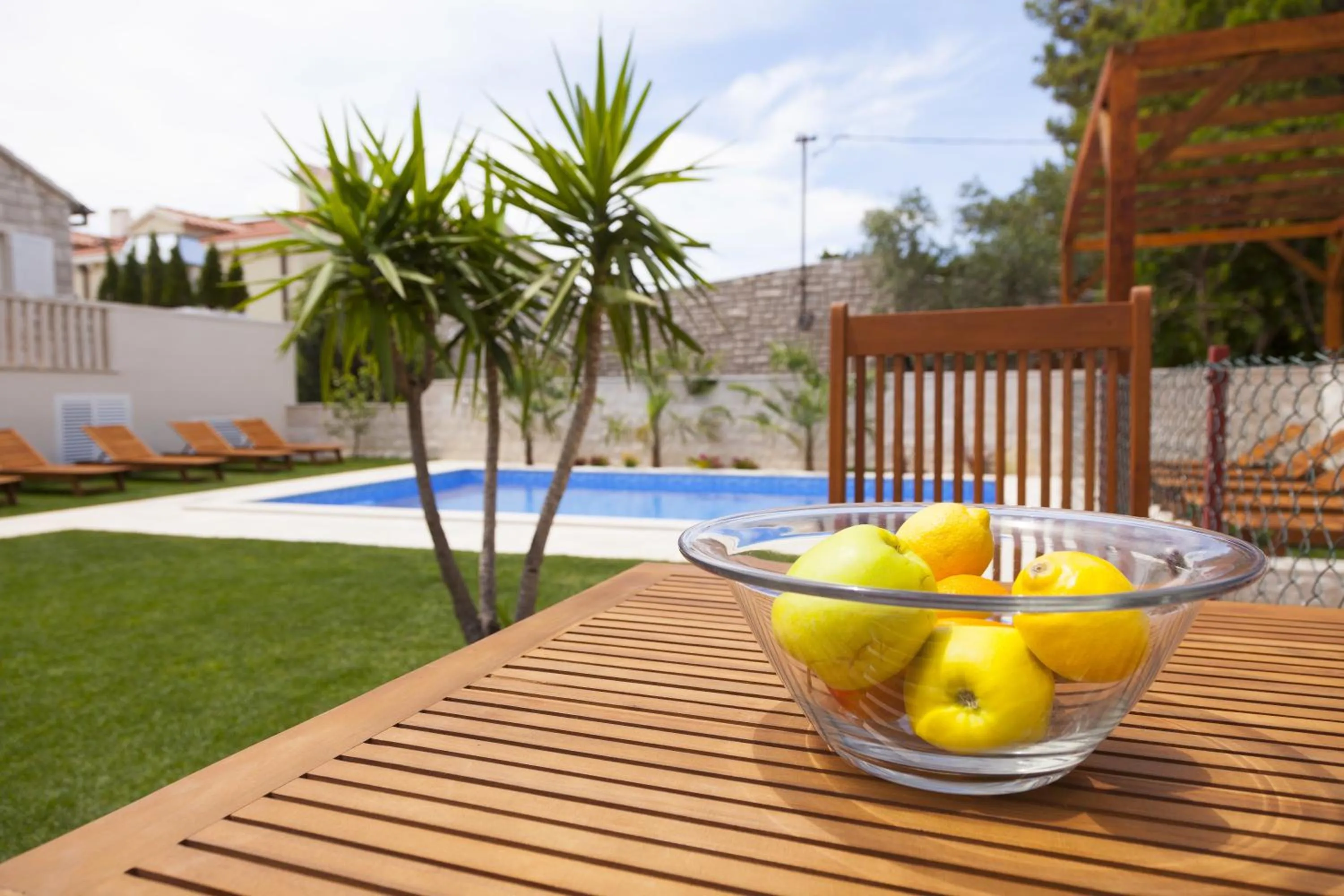 Natural landscape in Villa Mediterranea