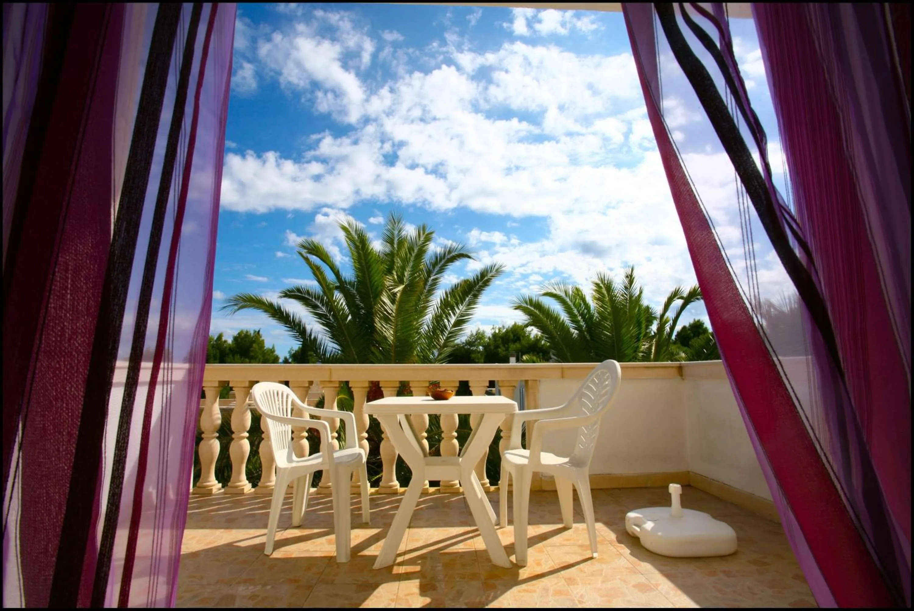 Balcony/Terrace in Villa Mediterranea