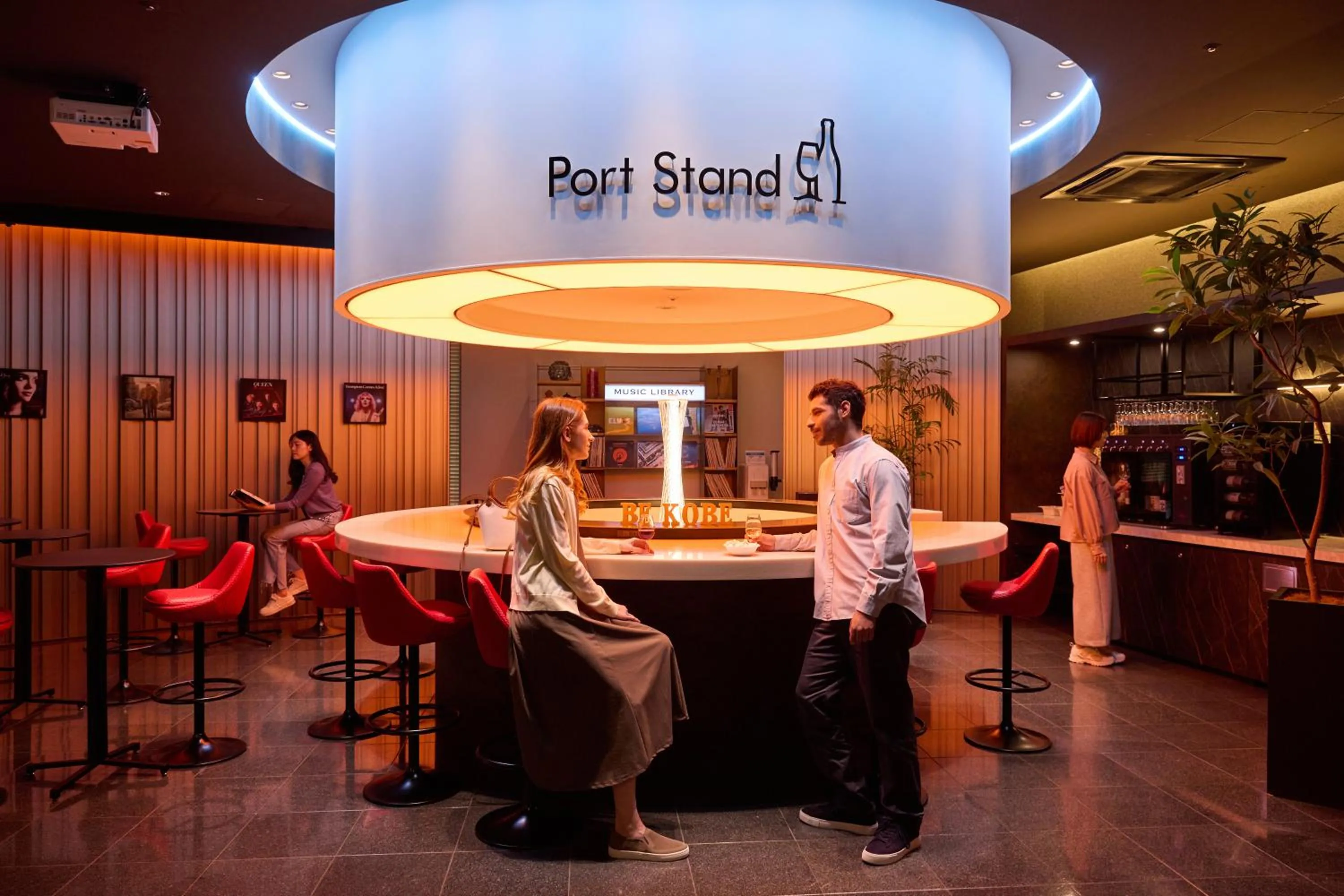 Lounge or bar in Kobe Motomachi Tokyu REI Hotel