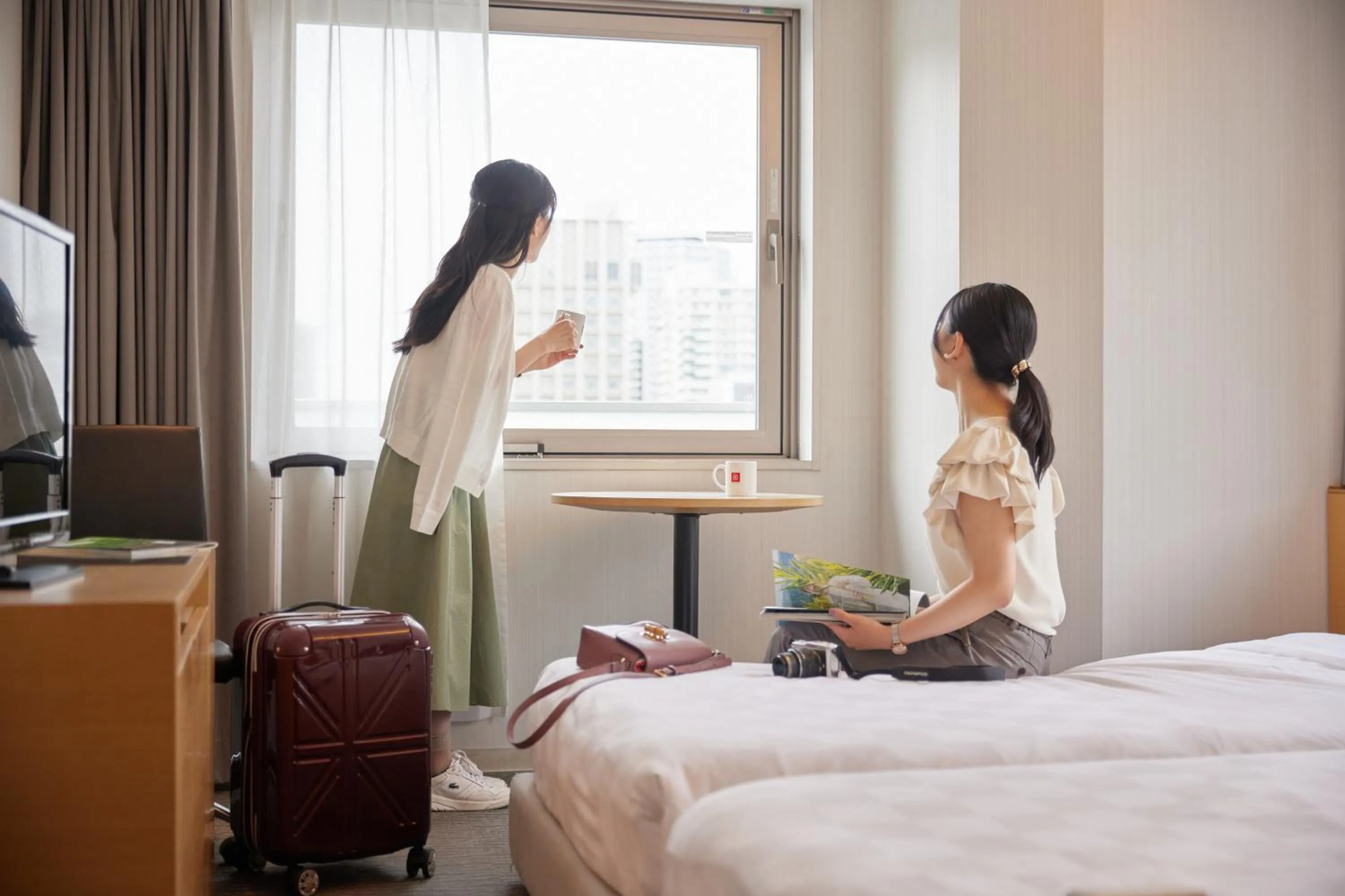 People, Bed in Kobe Motomachi Tokyu REI Hotel