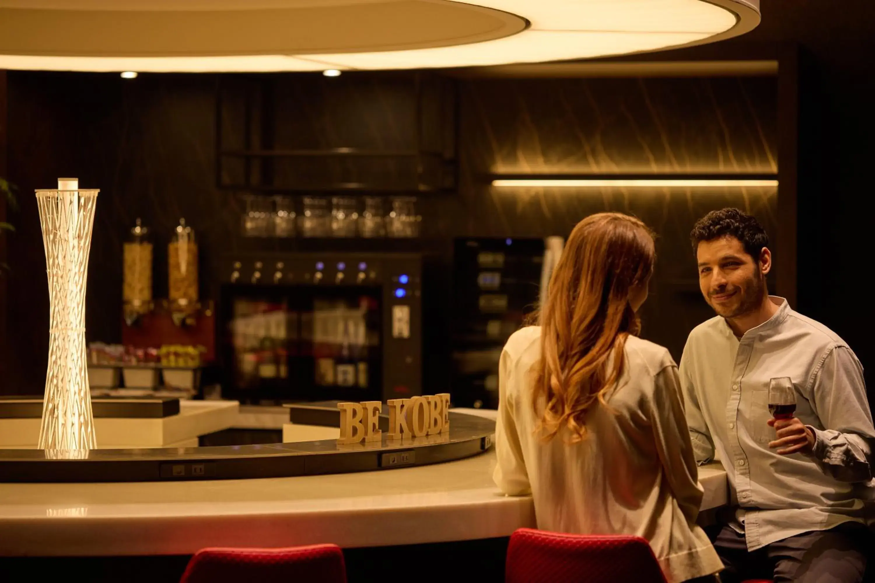 Lounge or bar in Kobe Motomachi Tokyu REI Hotel Lounge or bar in Kobe Motomachi Tokyu REI Hotel