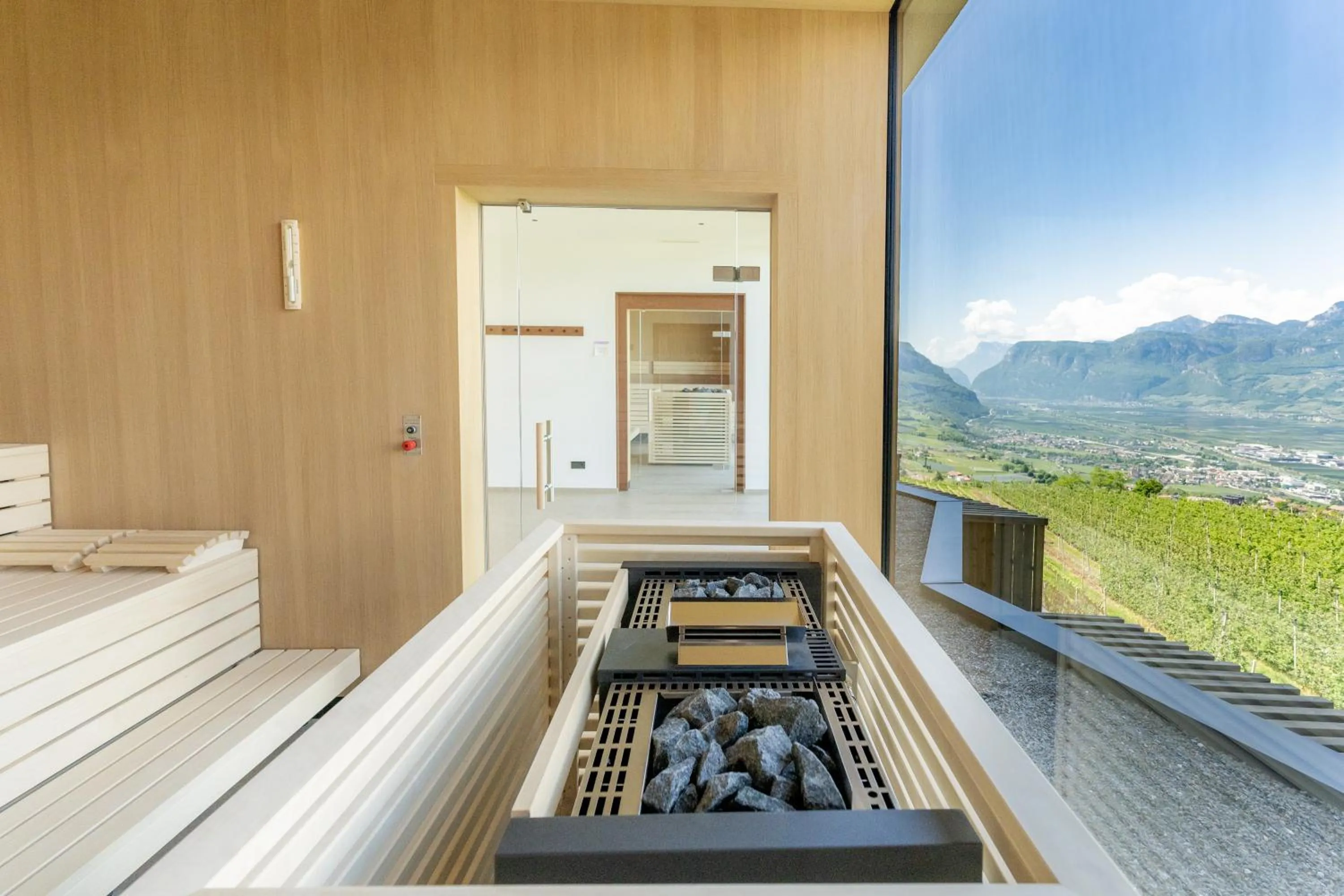 Sauna in Hotel Tenz