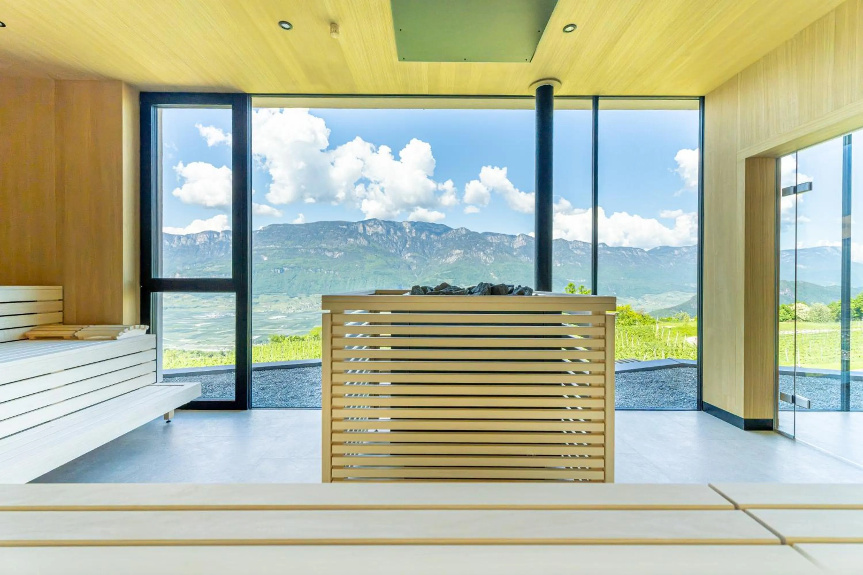 Sauna in Hotel Tenz