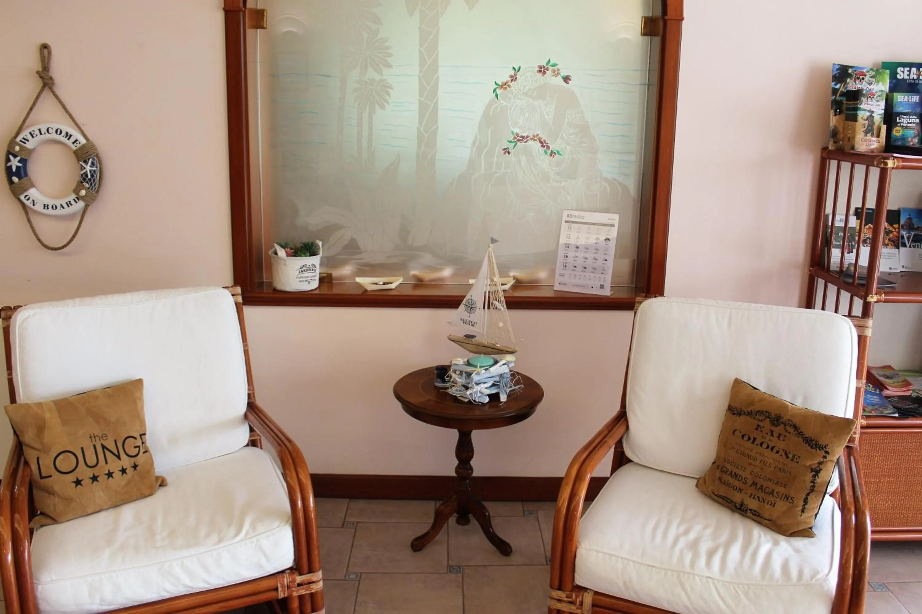 Living room in Hotel Palme