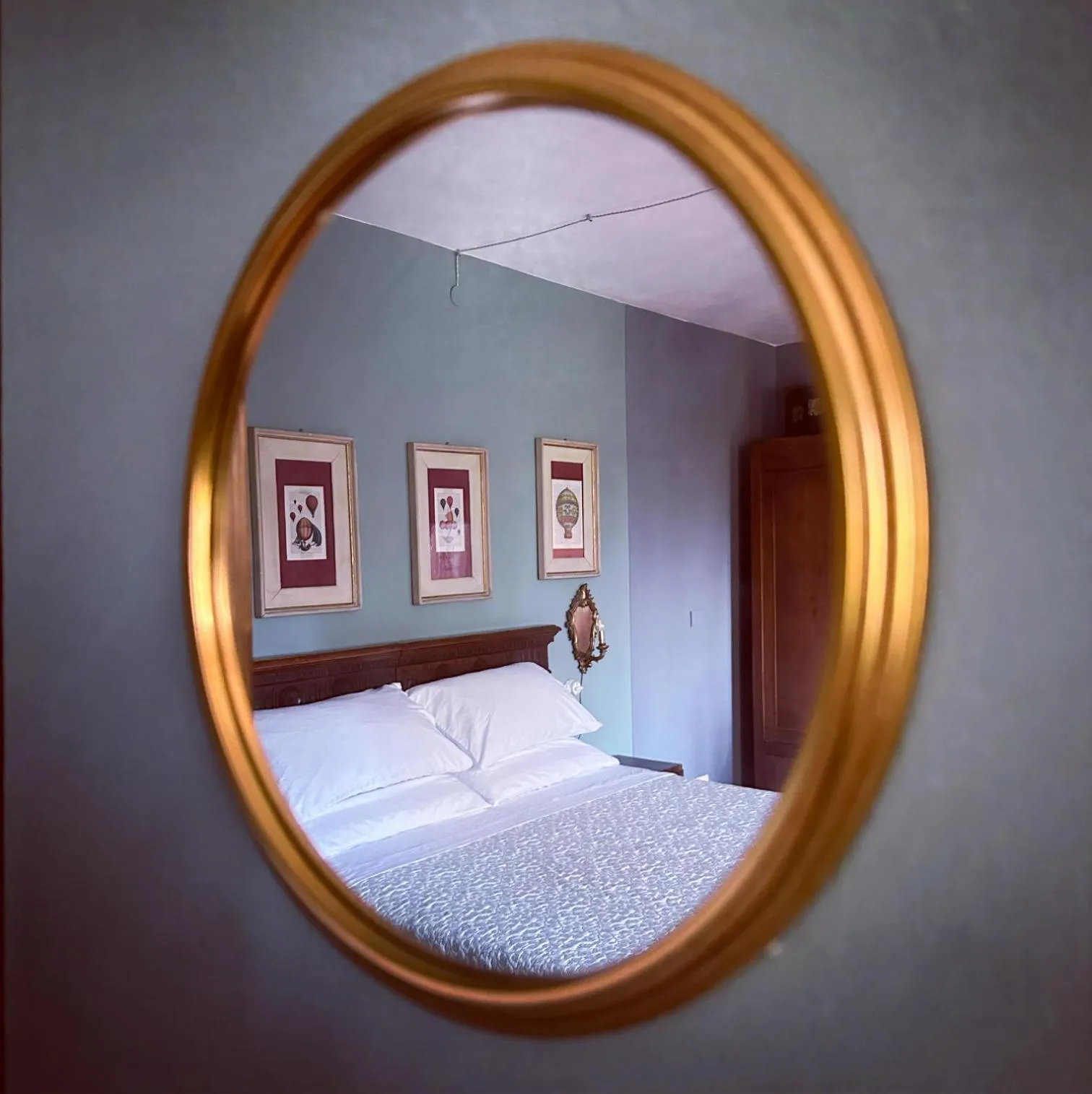 Photo of the whole room, Bed in B&B Podere Merlo