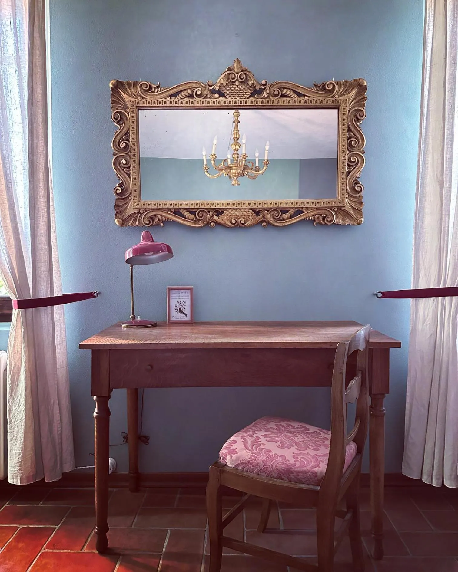 Dining area in B&B Podere Merlo