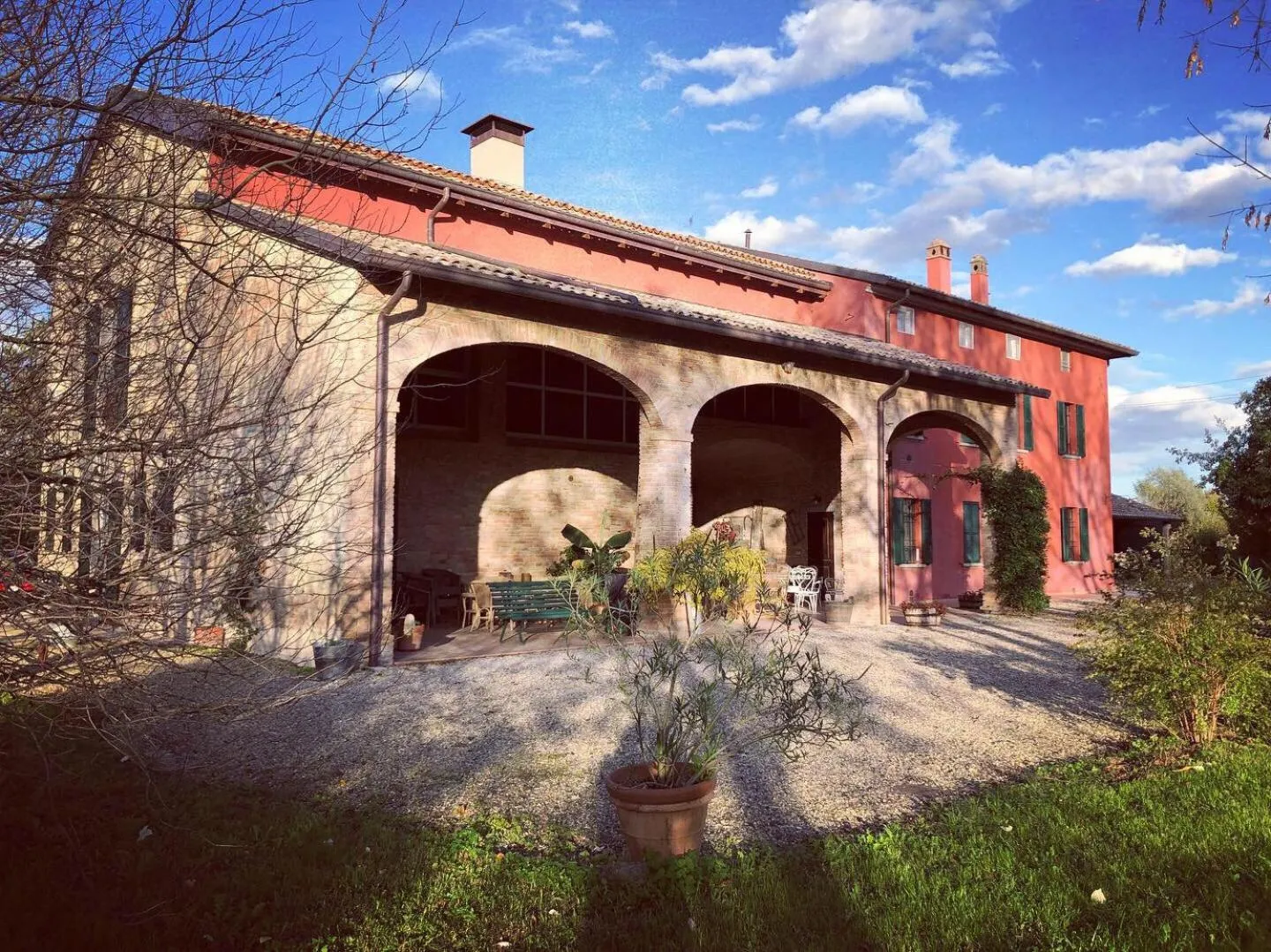 Property building in B&B Podere Merlo