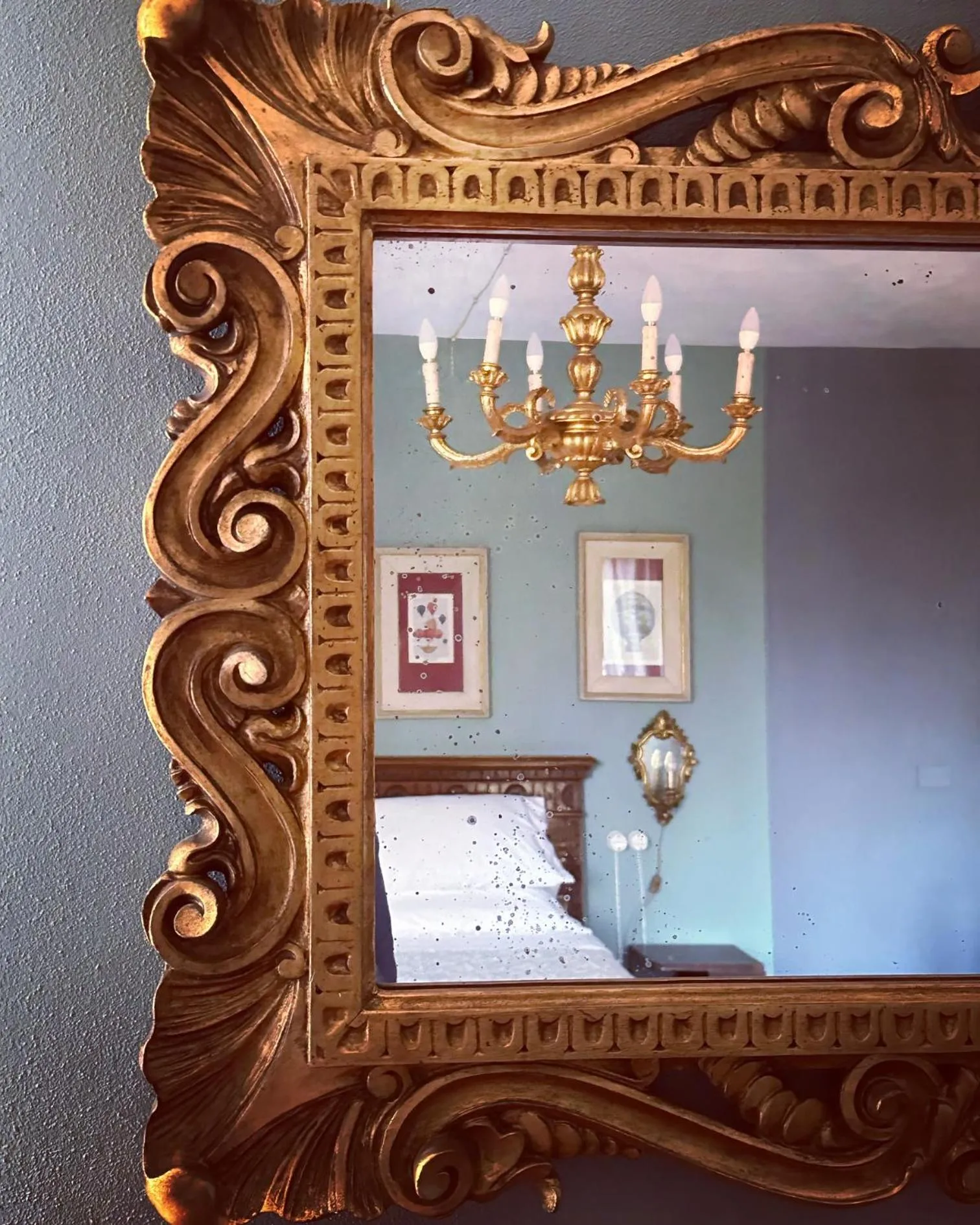 Decorative detail in B&B Podere Merlo