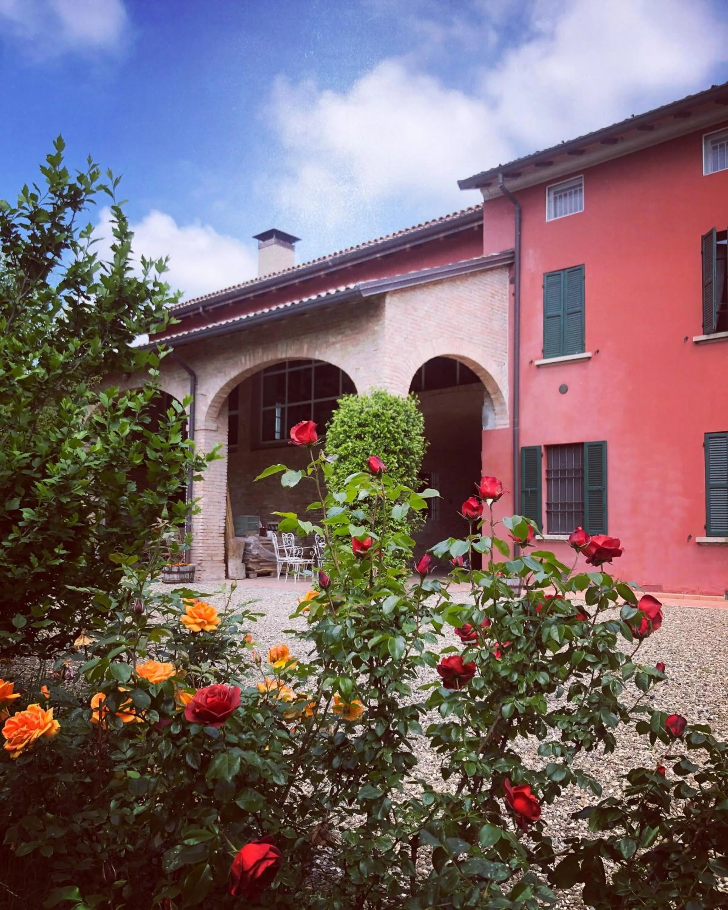 Property building in B&B Podere Merlo