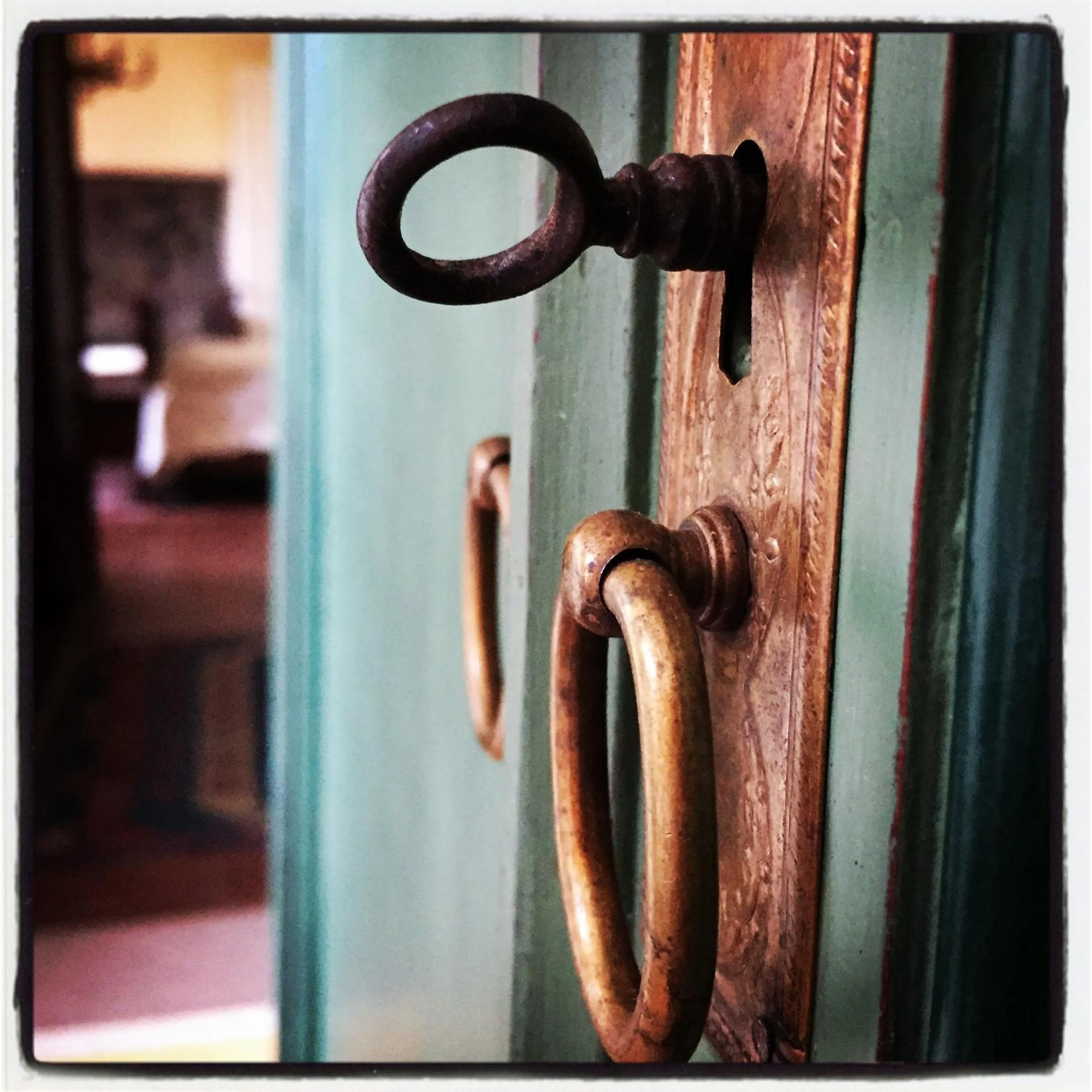 Library in B&B Podere Merlo